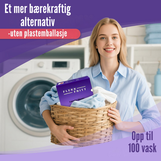 Derfor elsker kundene våre vaskeark – enkelt, effektivt og plastfritt