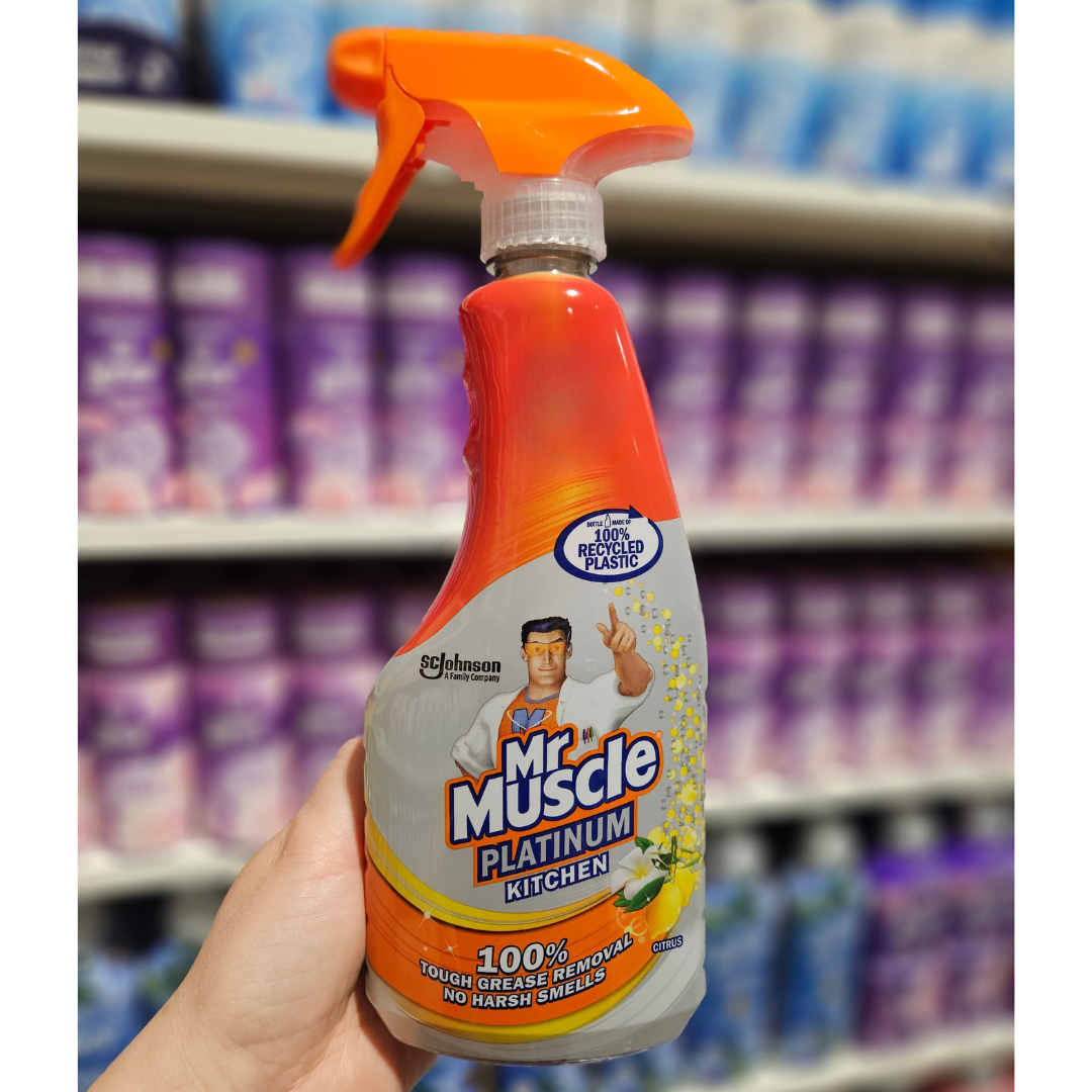 Mr. Muscle Platinum Kitchen Spray Citrus 500ml