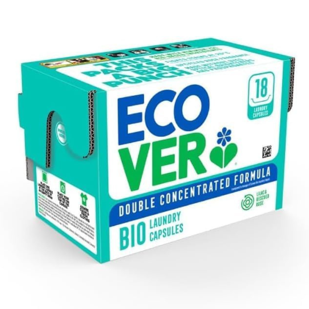 Ecover Universal Laundry Capsules Lilac & Rescued Rose 18w