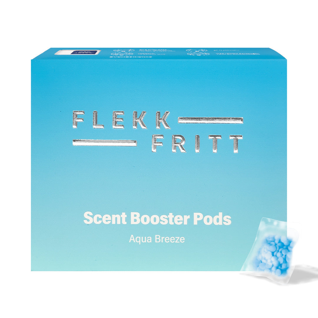 Flekkfritt Duftforsterker Pods – Aqua Breeze: frisk duft som varer hele dagen