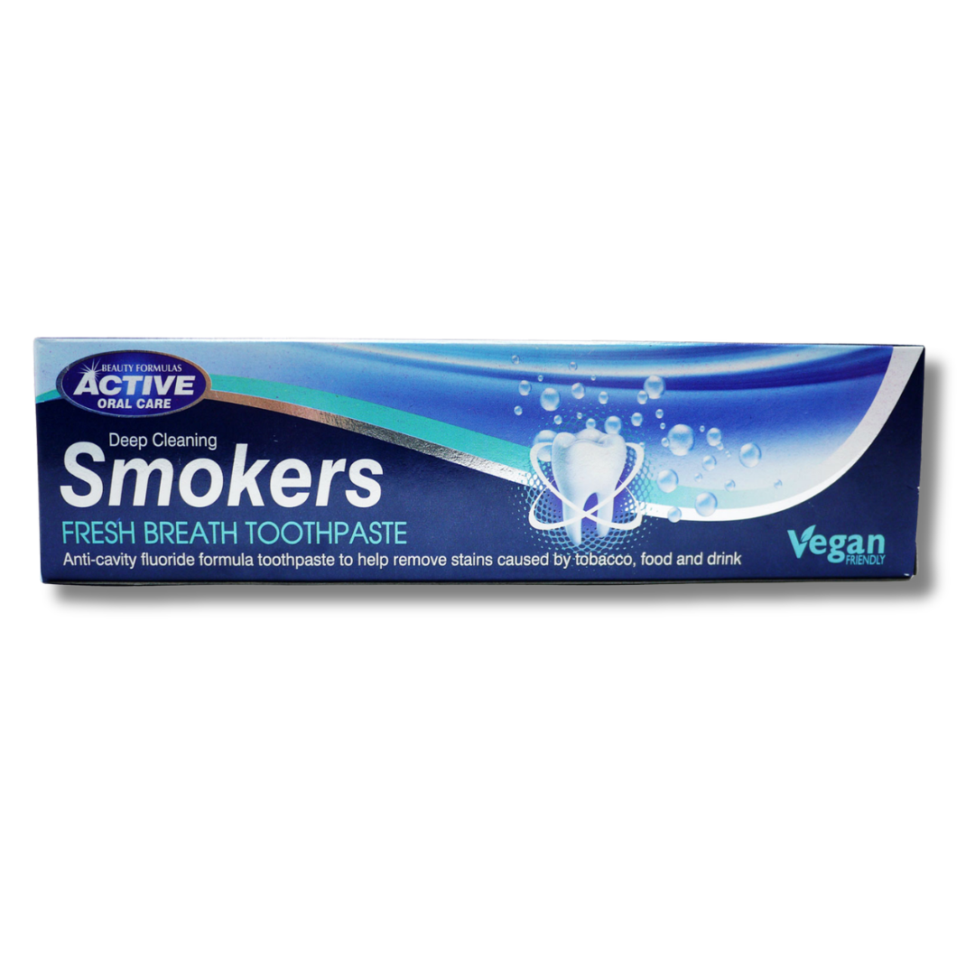 Beauty Formulas Active Smokers Toothpaste 100ml