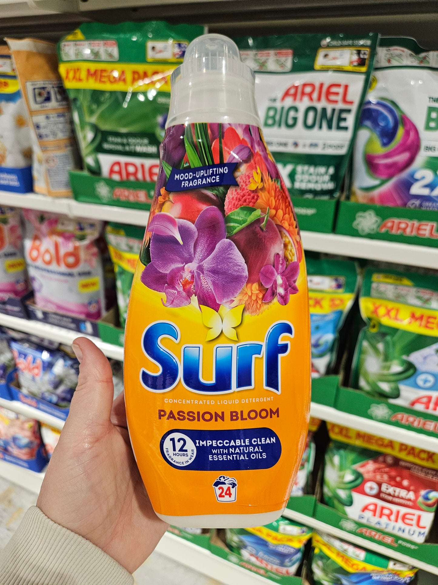 Surf Concentrated Liquid Detergent Passion Bloom 24w 648ml
