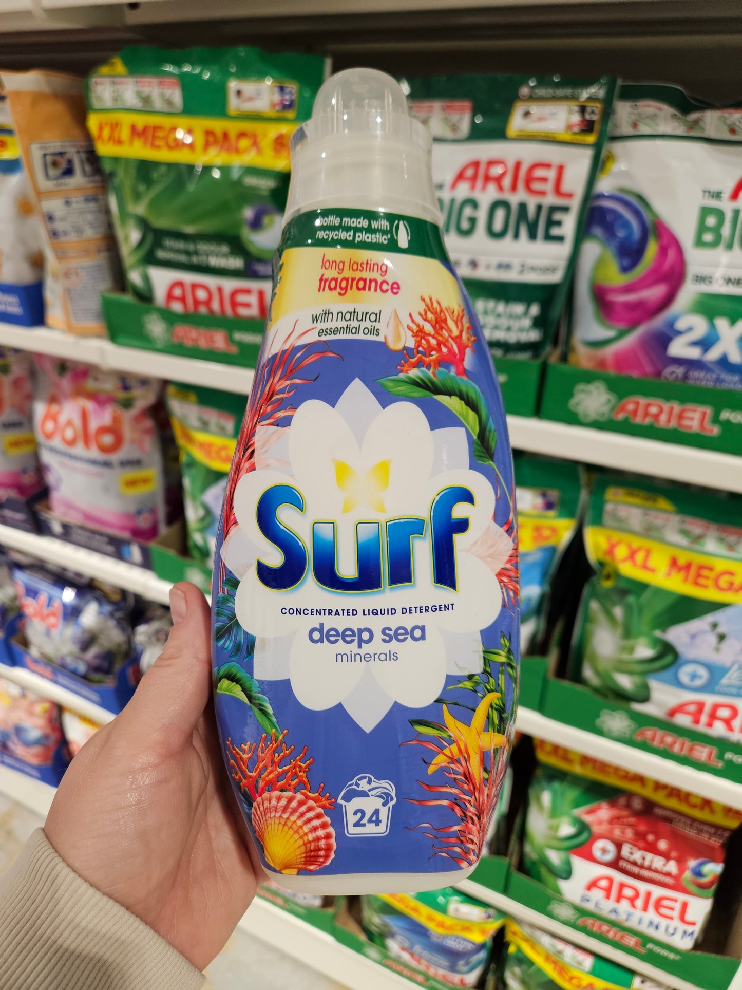 Surf Concentrated Liquid Detergent Deep Sea Minerals 24w 648ml