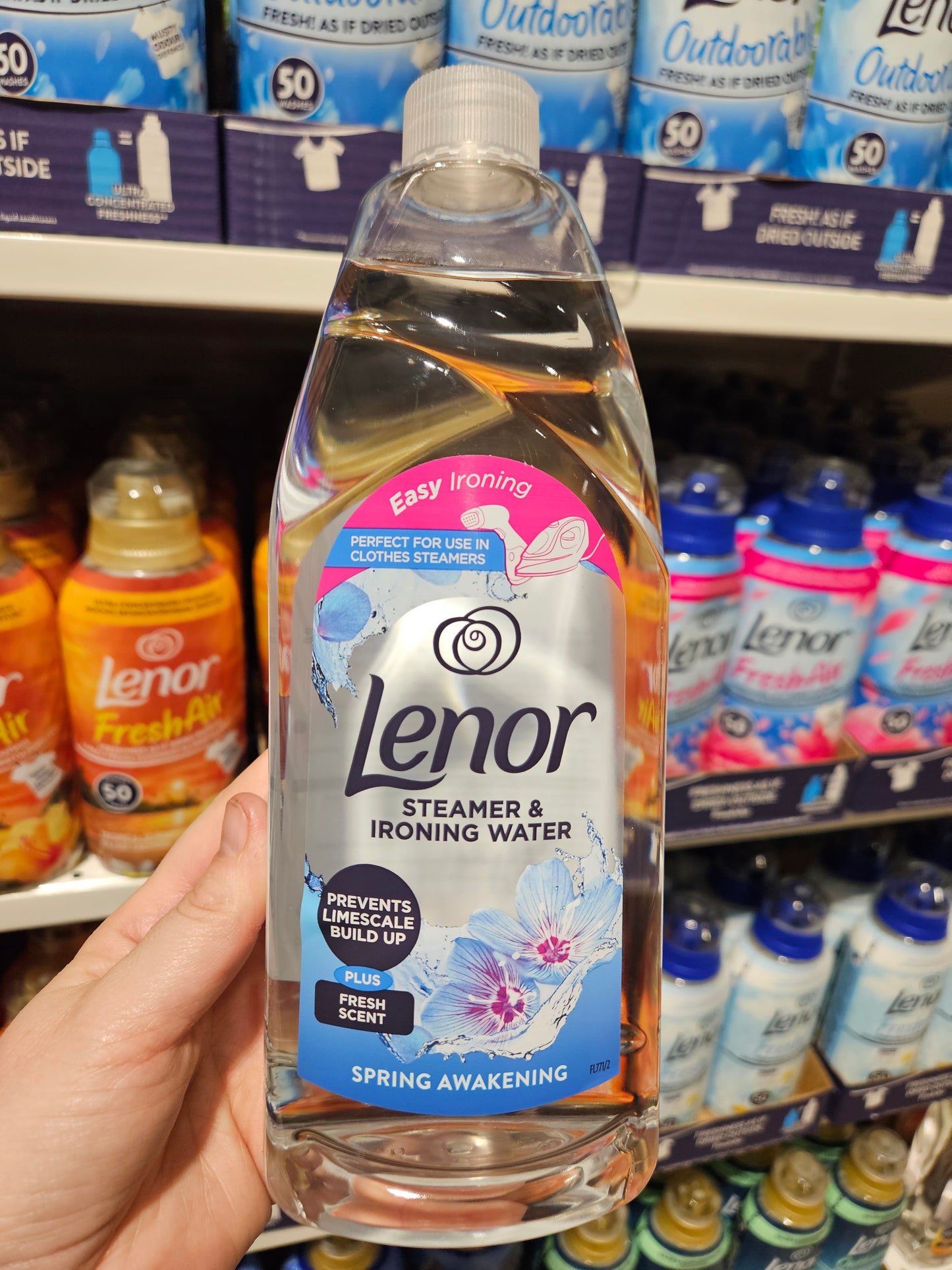 Lenor Steamer & Ironing Water Spring Awakening 1L