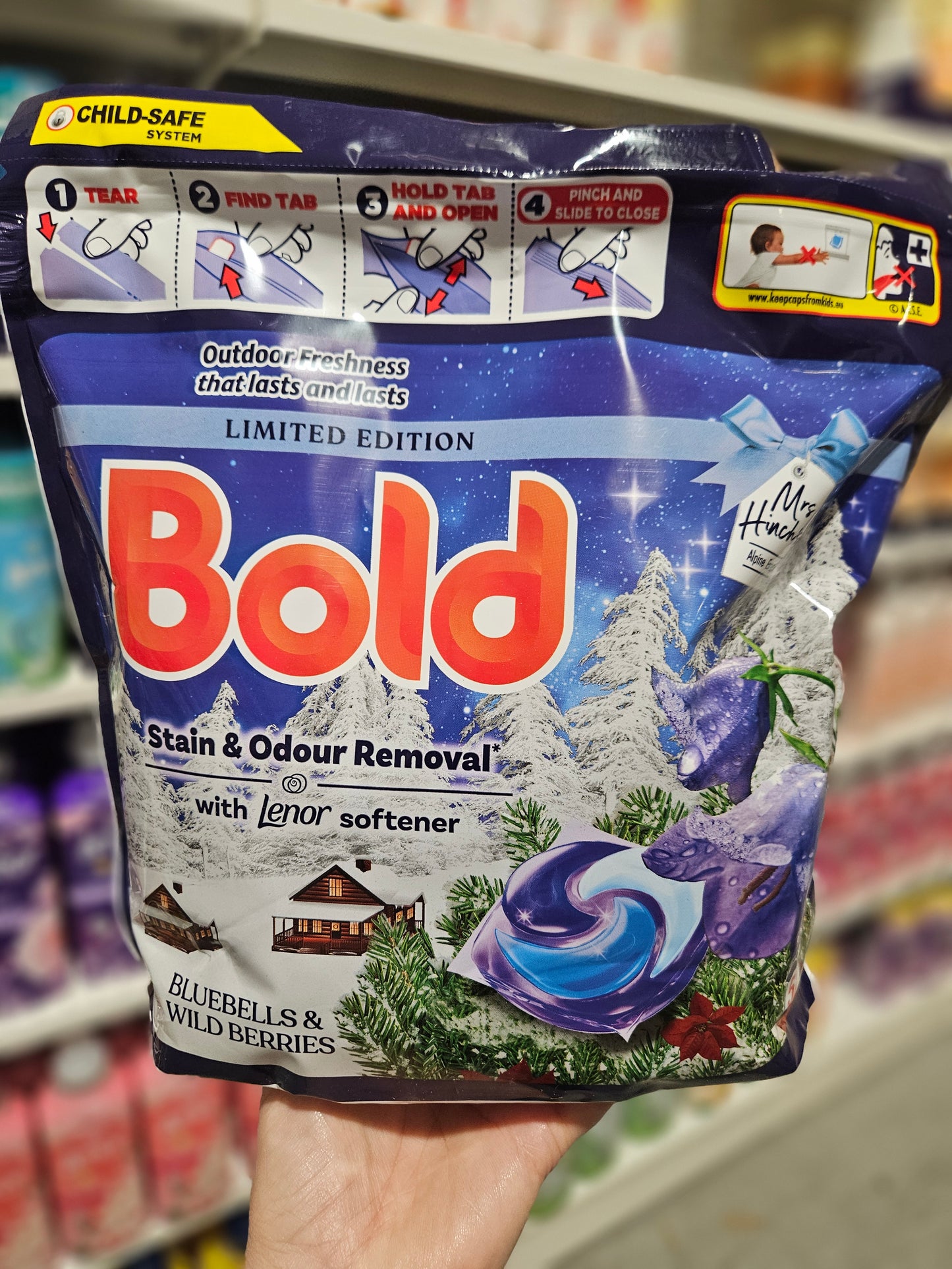 Bold All-in-1 Pods Mrs Hinch’s Alpine Escape – Bluebells & Wild Berries 52 vask