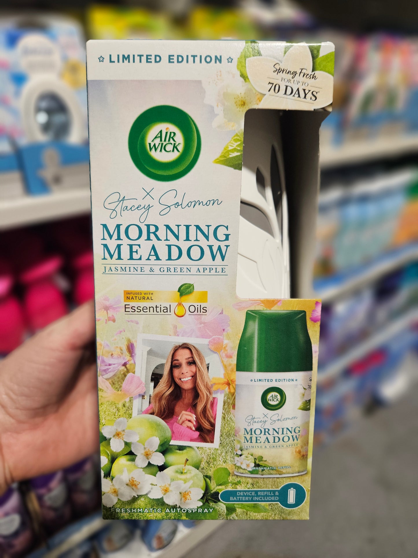 Airwick Freshmatic Startsett - Morning Meadow Limited Edition 250ml
