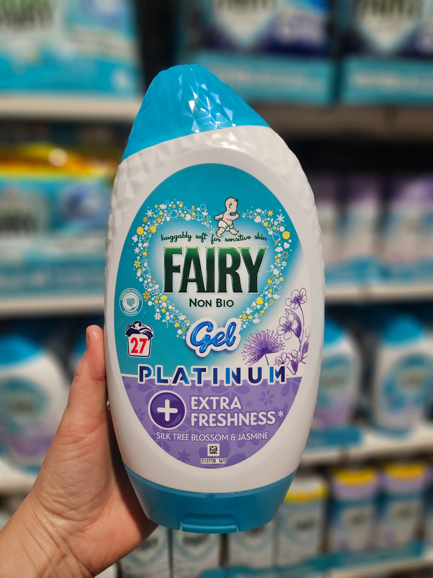 Fairy Non Bio Washing Gel Silk Tree Blossom & Jasmine 891ml 27w