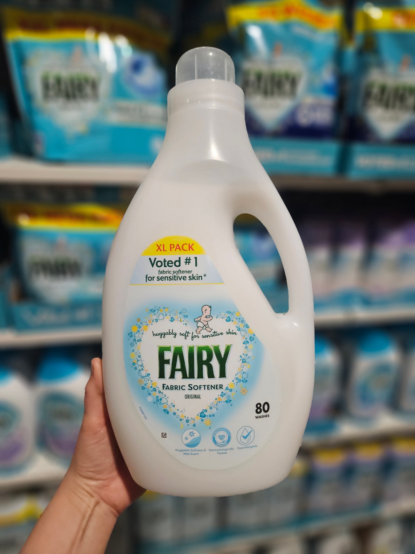 Fairy Non Bio Original Fabric Conditioner 80w 2,64L