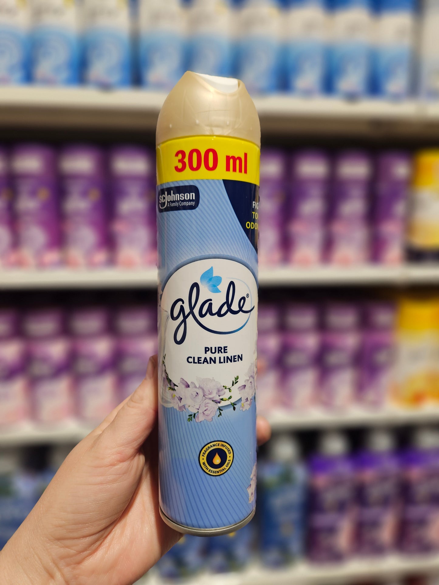 Glade Air Freshener Pure Clean Linen 300ml