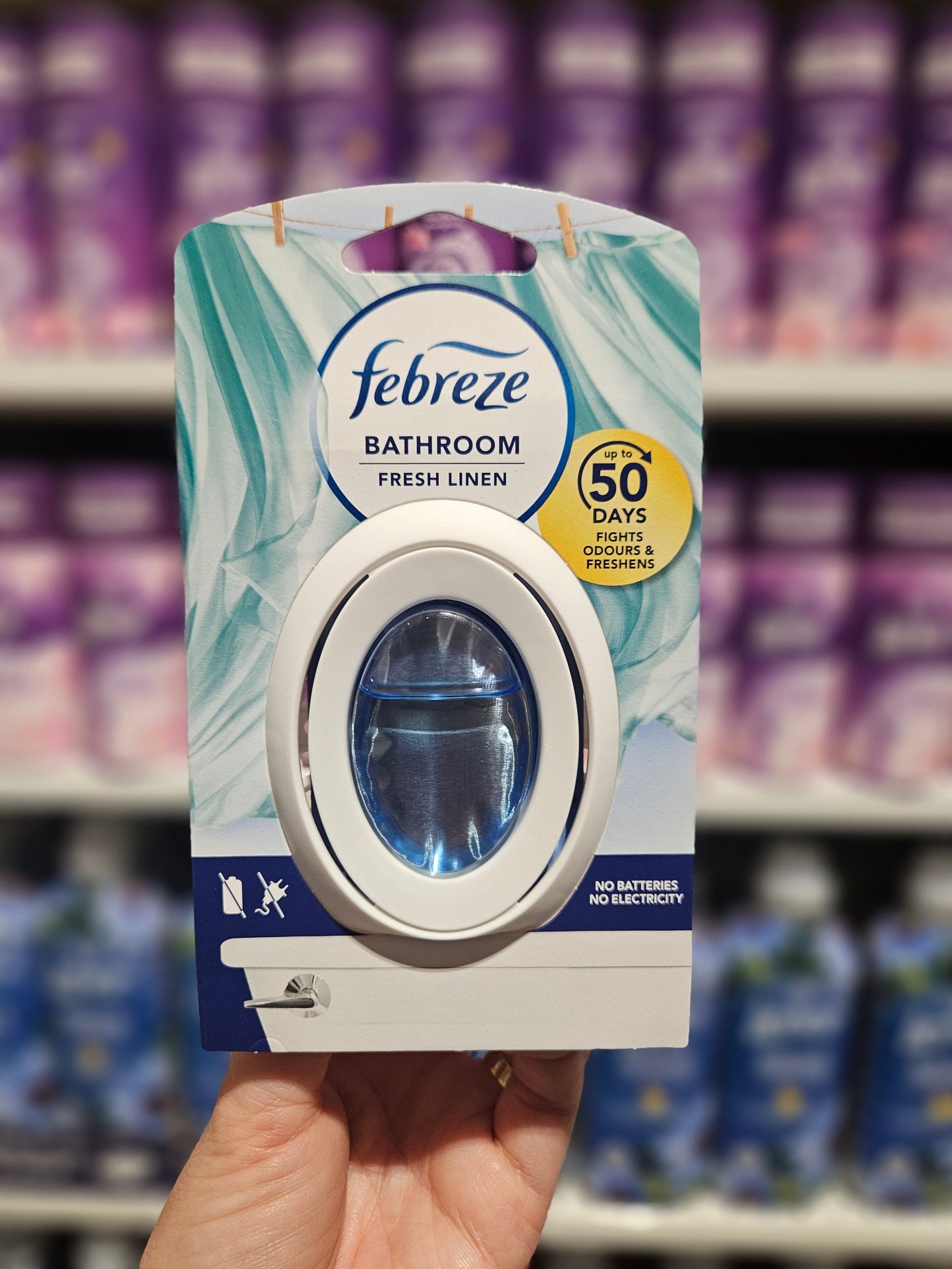 Febreze Bathroom Air Freshener Fresh Linen 7,5ml