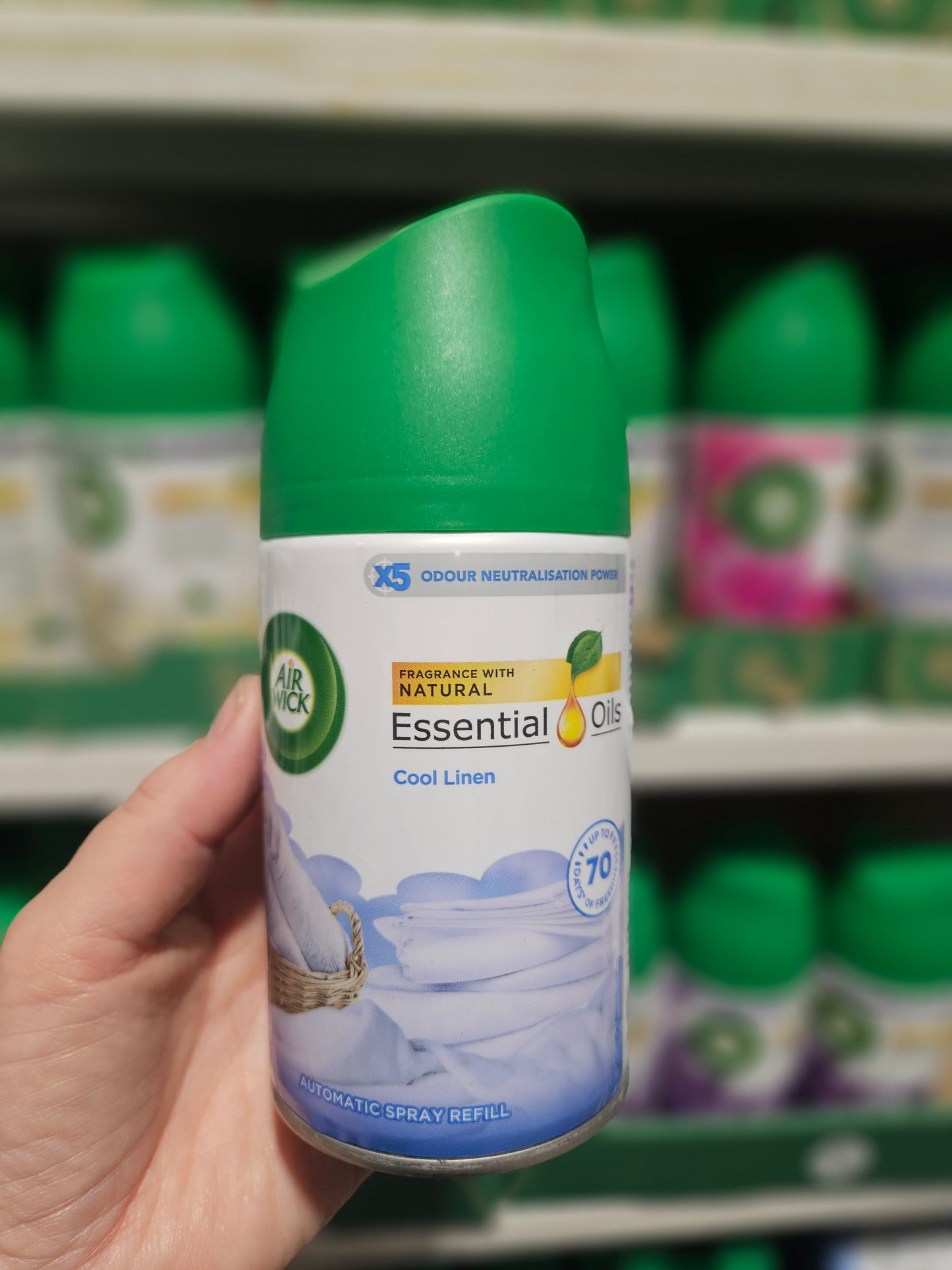 Airwick Freshmatic Refill Cool Linen 250ml