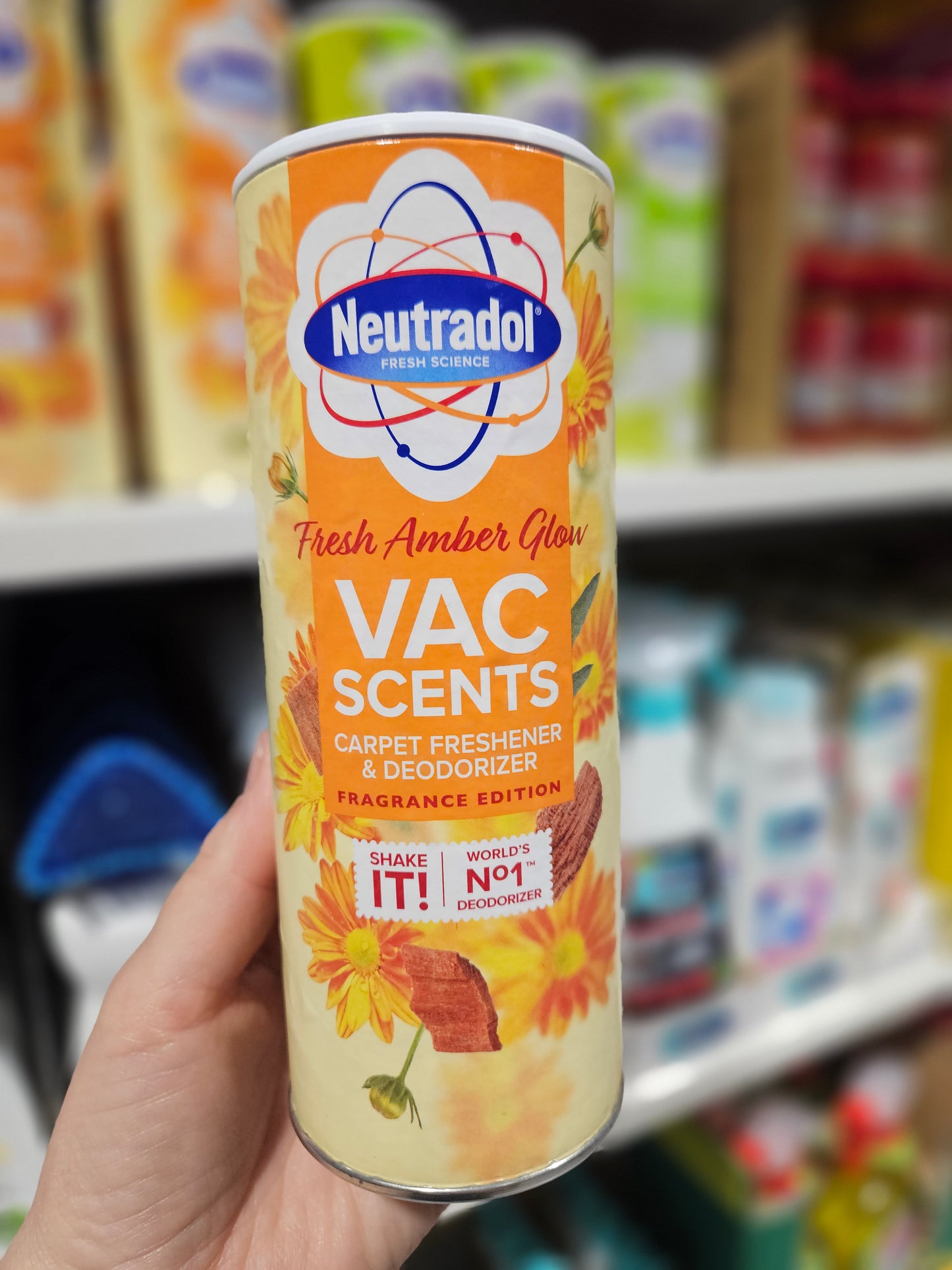 Neutradol Vac ’n’ Fresh – Fresh Amber Glow 350g