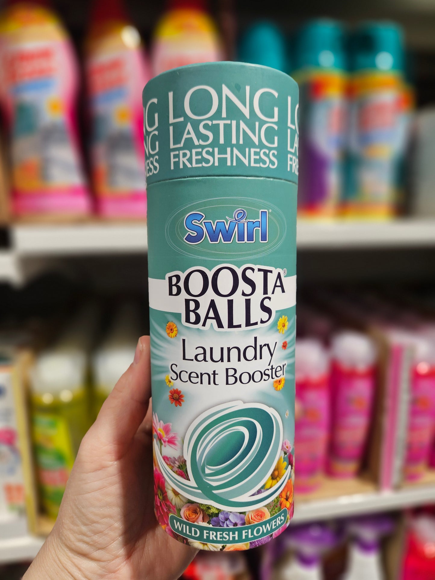 Swirl Boosta Balls Duftforsterker Wild Fresh Flowers 230g