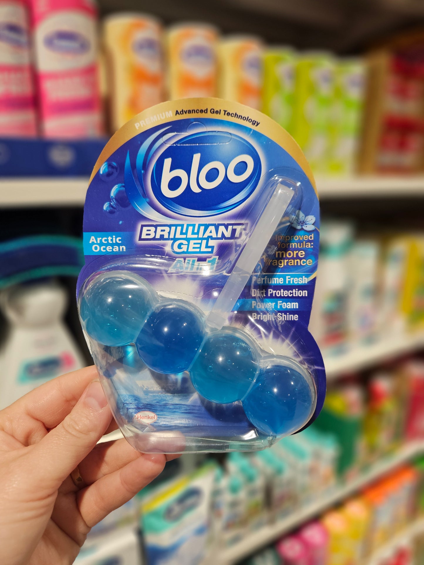 Bloo Brilliant Gel Toilet Rens Arctic Ocean 42g