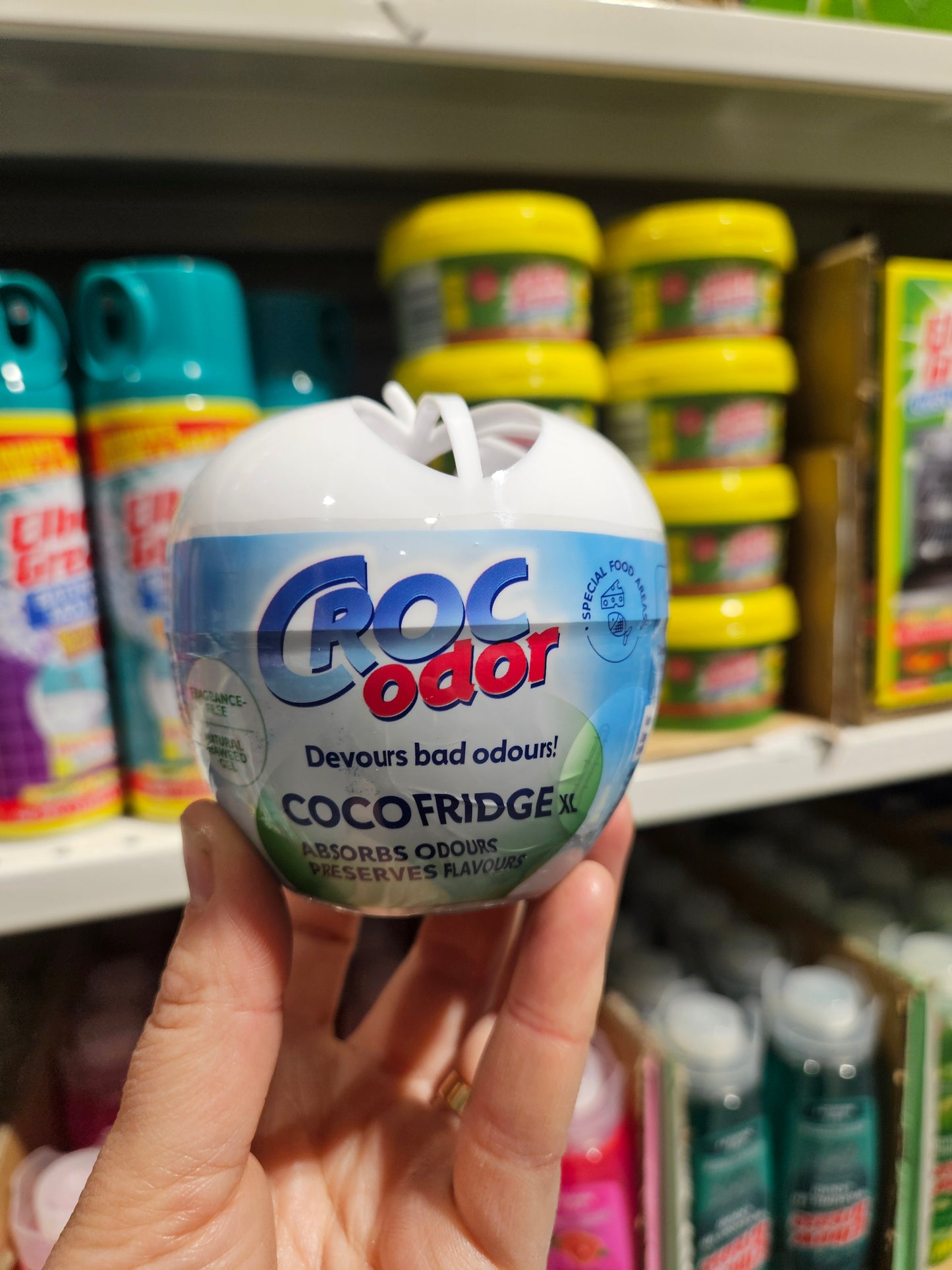 Croc’Odor XL - Luktfjerner for kjøleskap 140g