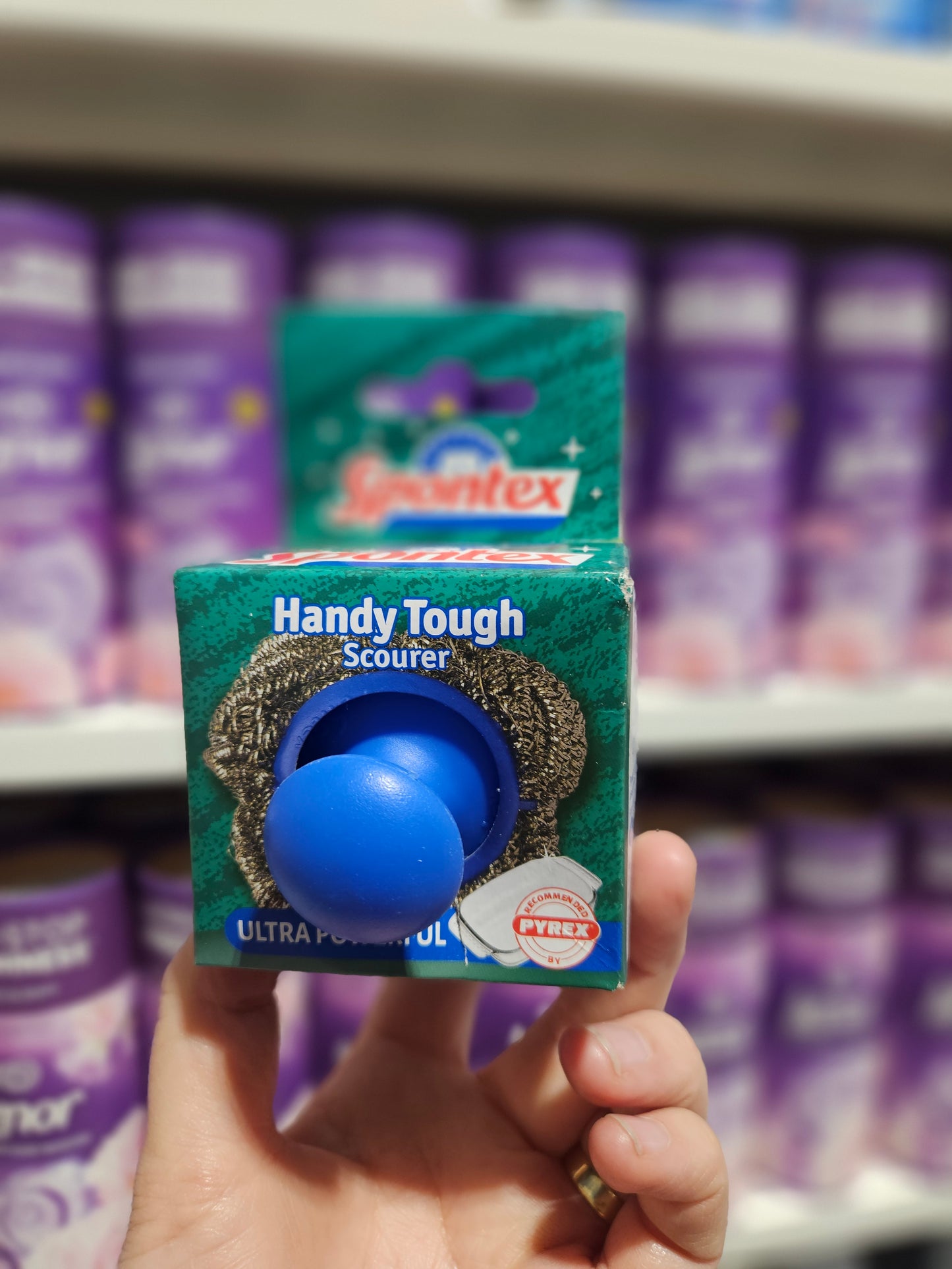 Spontex Ultra Powerful Handy Tough Scourer