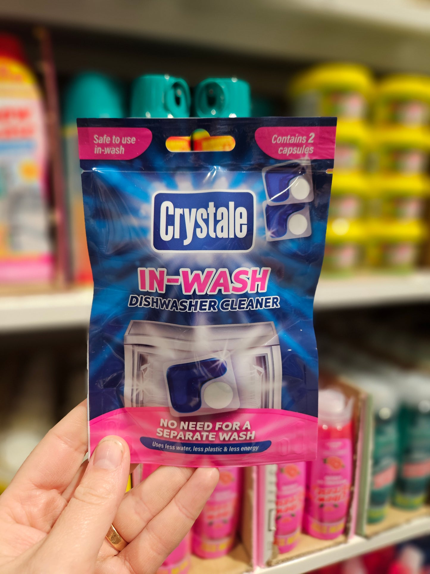 Crystale Dishwasher Cleaner 2pk