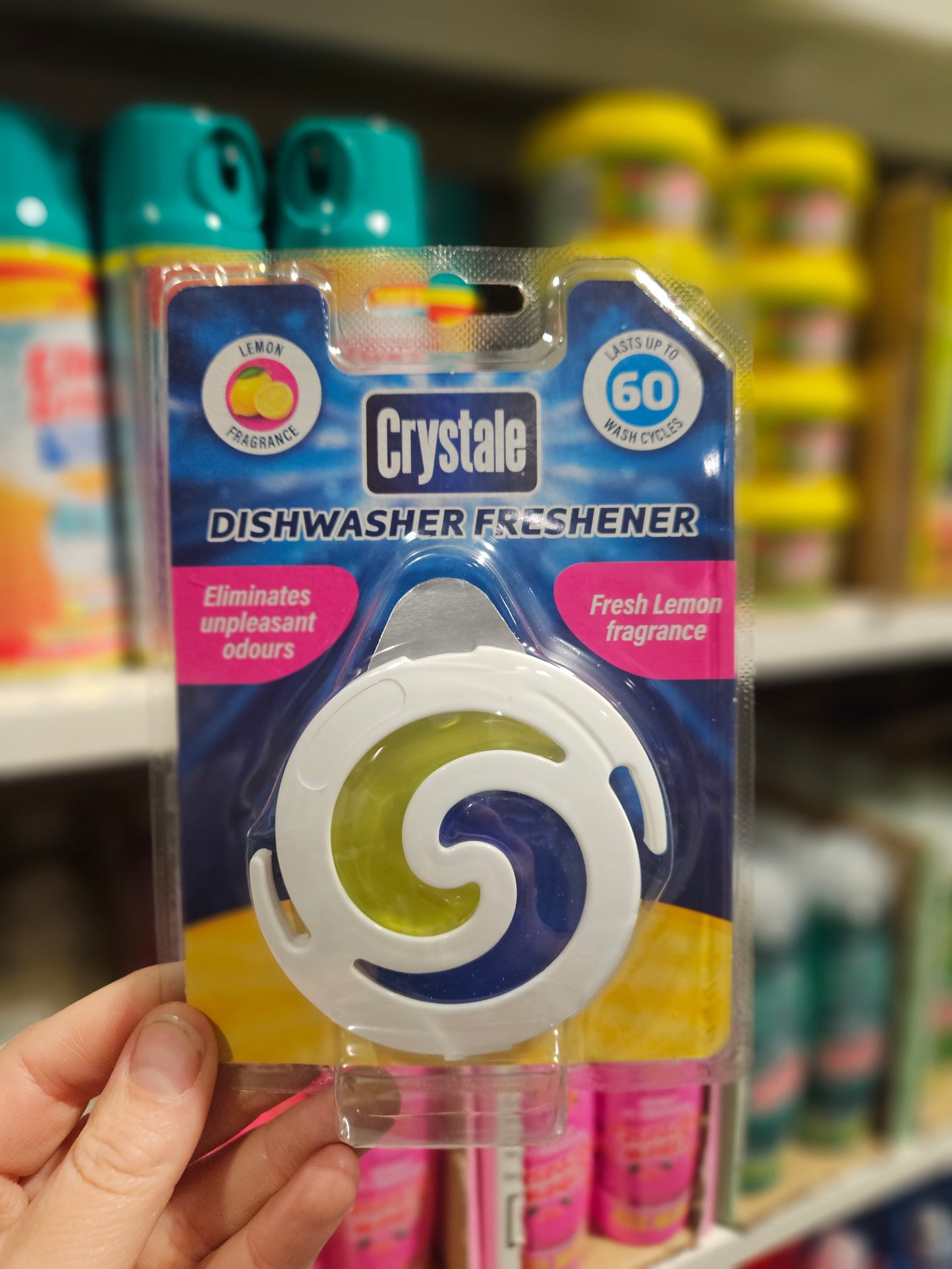 Crystale Dishwasher Freshener Lemon 6ml