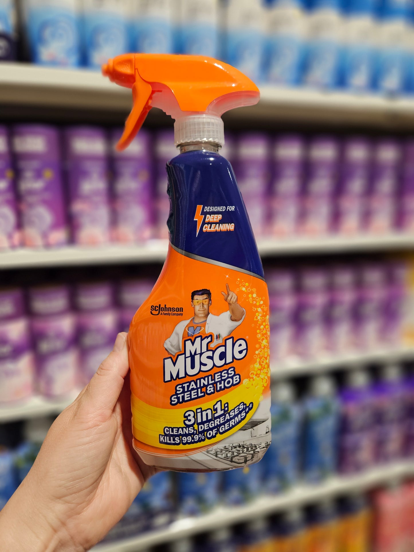 Mr. Muscle Stainless Steel & Hob Spray 530ml