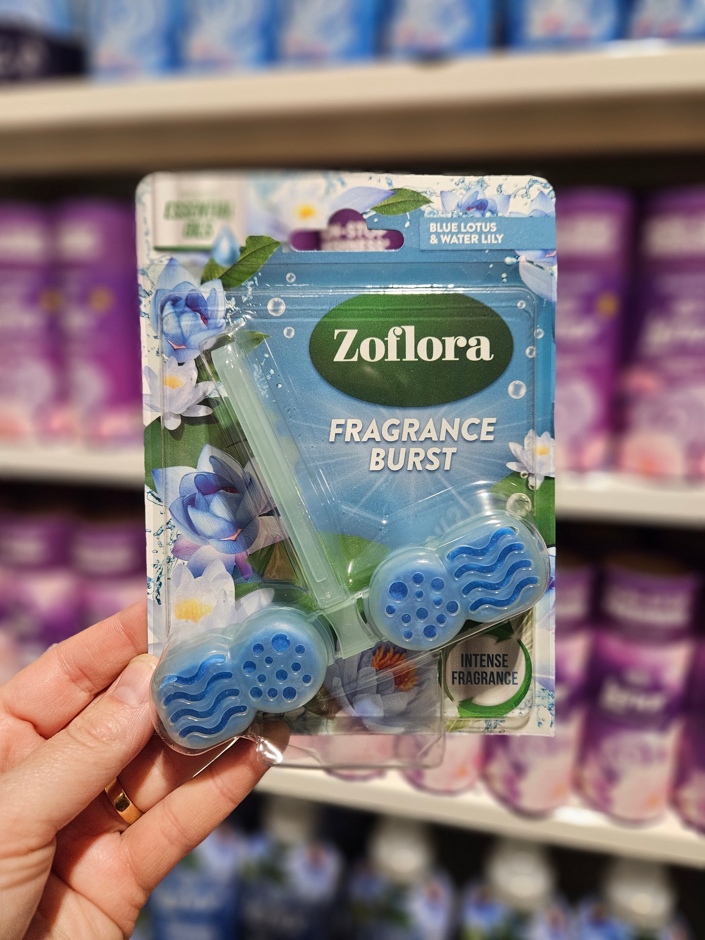 Zoflora Rim Block Blue Lotus & Water Lily 48g