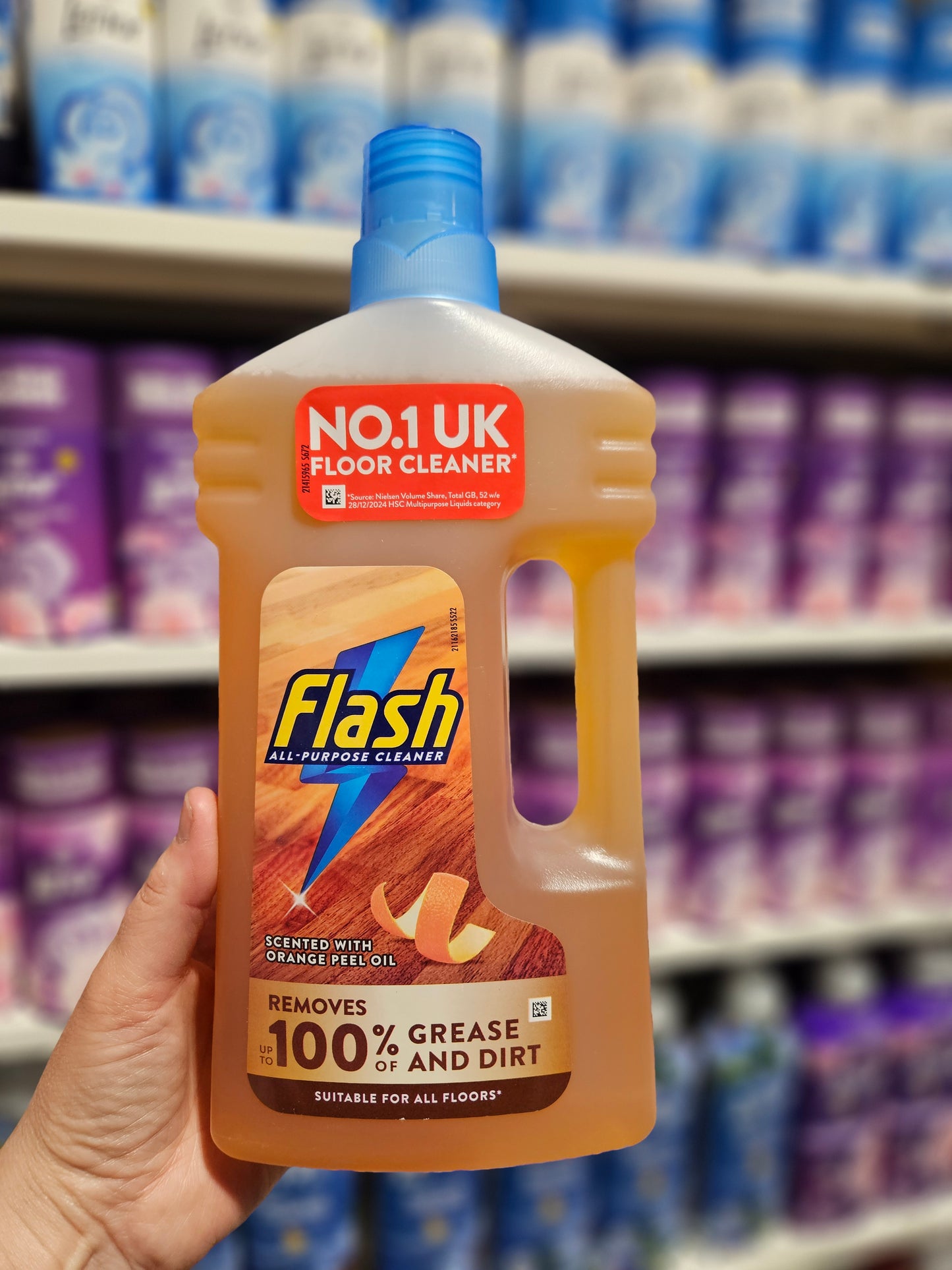Flash All Purpose Cleaner - Orange Peel 1L