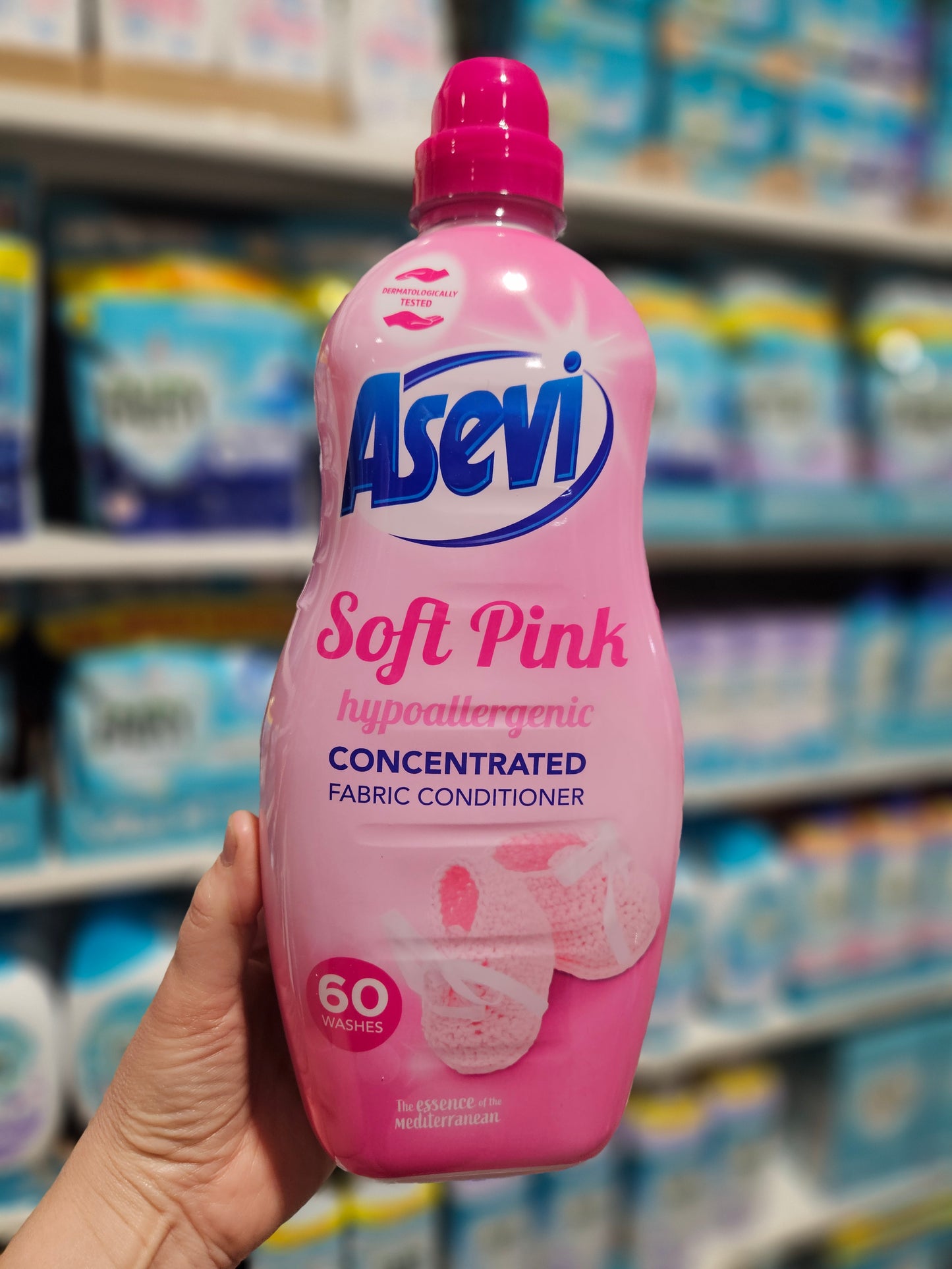 Asevi Fabric Conditioner Soft Pink 60w 1380ml
