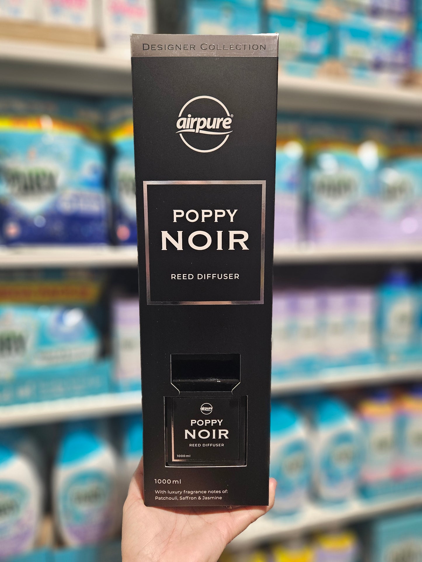 Airpure Designer Collection Reed Diffuser Poppy Noir 1000ml