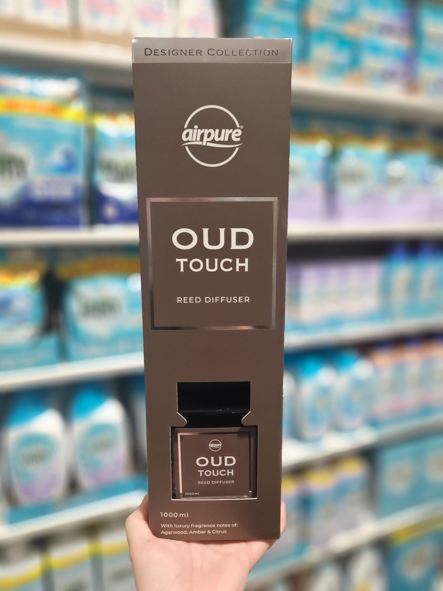Airpure Designer Collection Reed Diffuser Oud Touch 1000ml