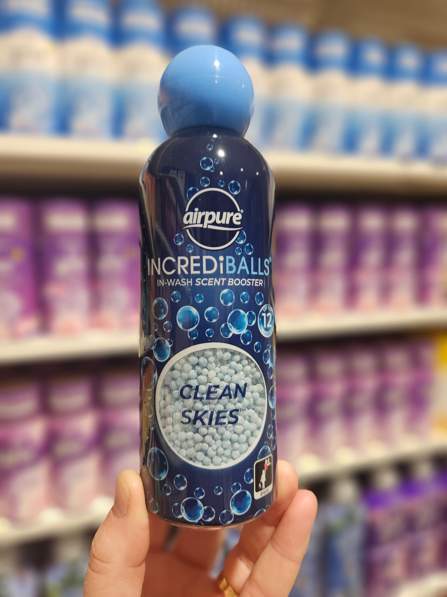 Airpure Incrediballs Scent Booster Clean Skies 128g