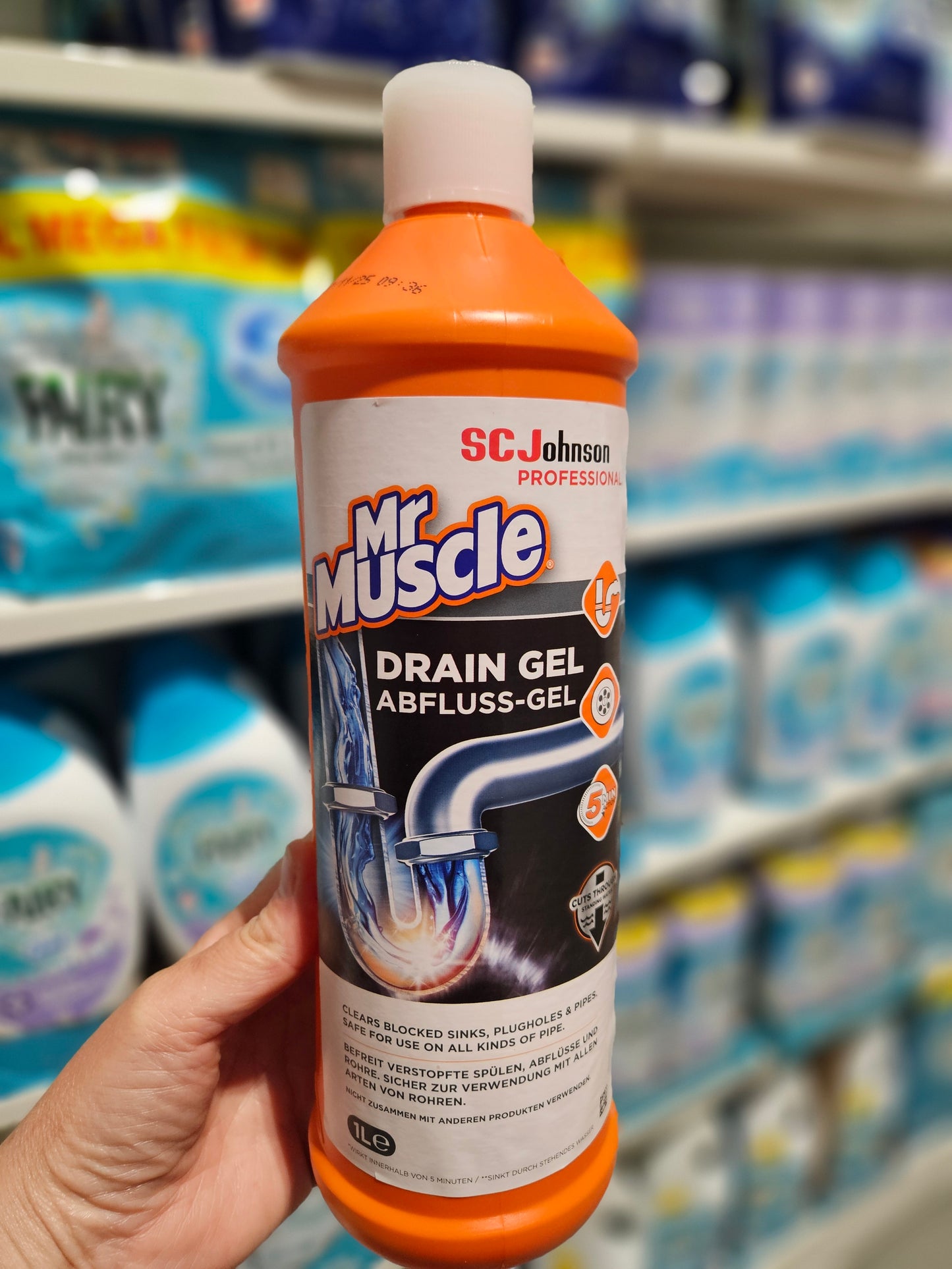 Mr. Muscle Drain Gel 1L