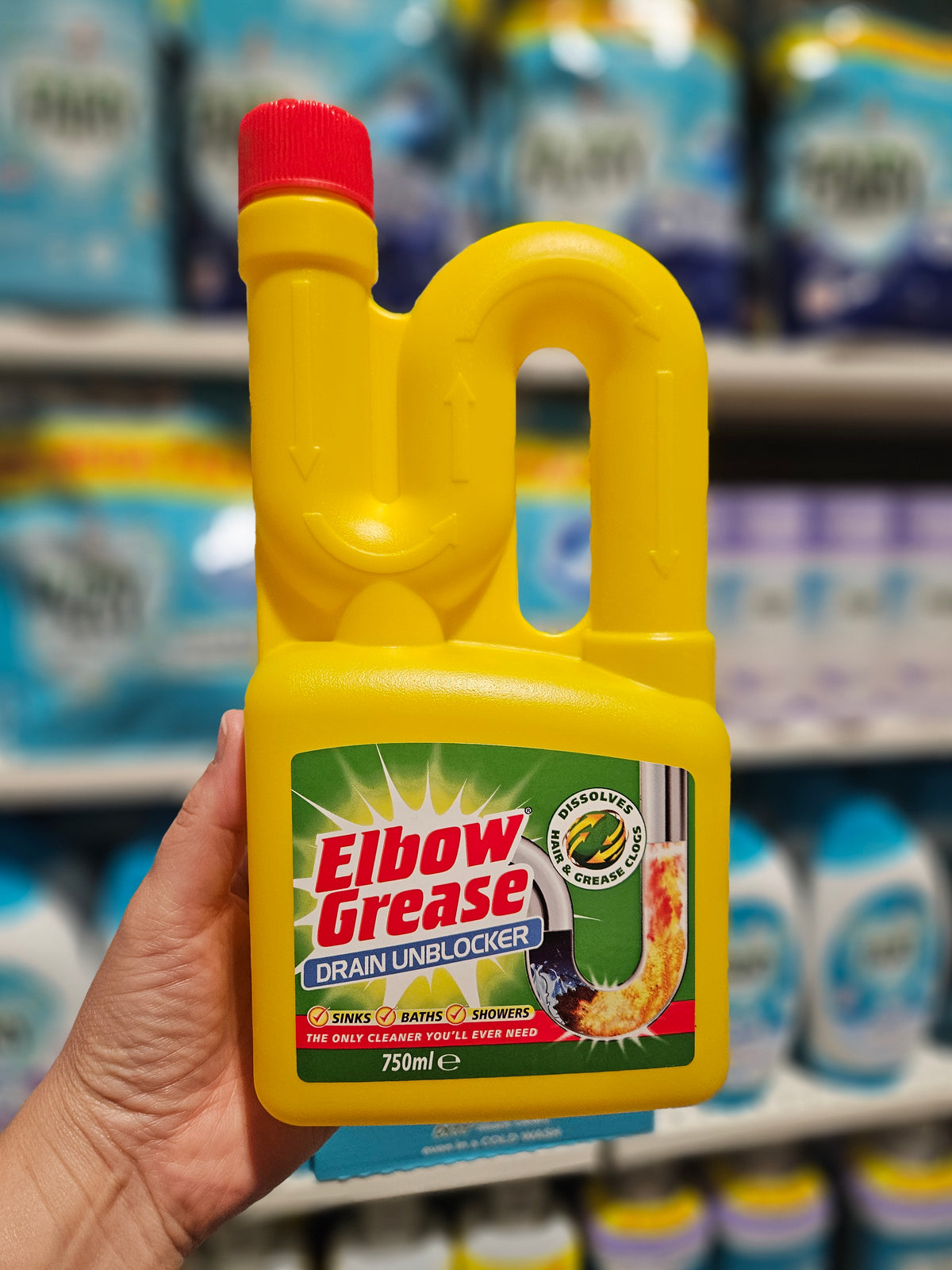 Elbow Grease Drain Unblocker 750ml