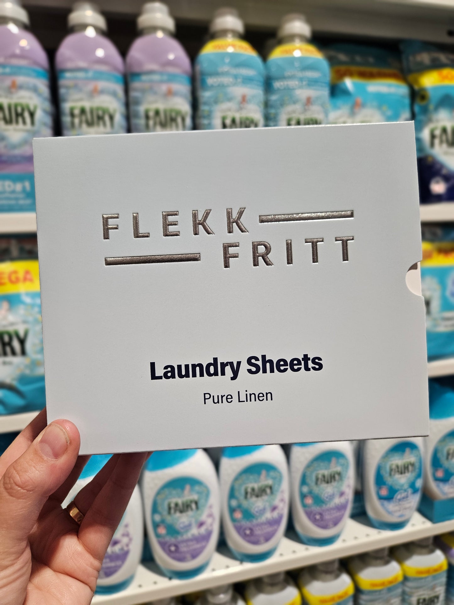 Flekkfritt Tøyvaskeark - Pure Linen 50 ark - opptil 100 vask