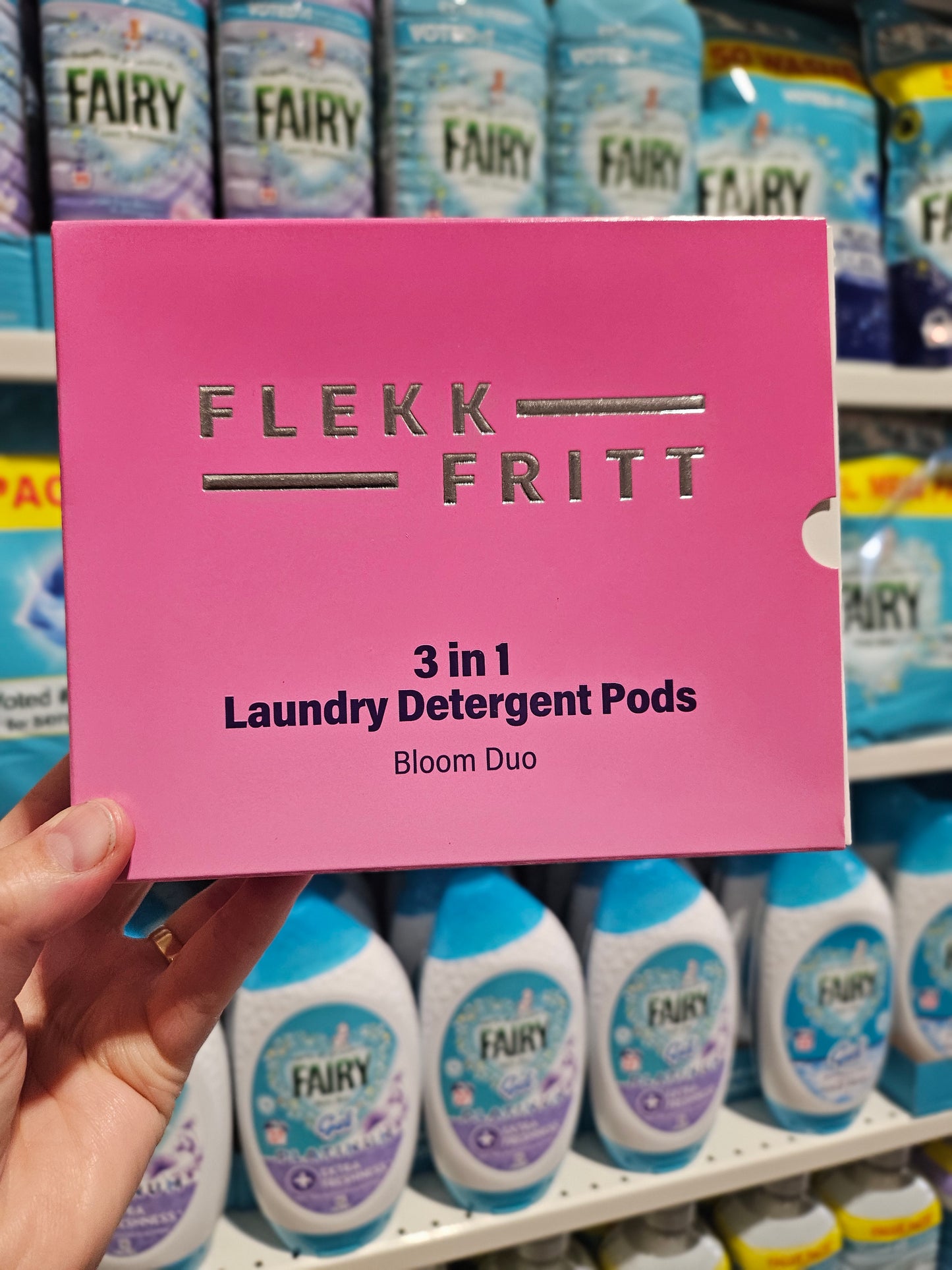 Flekkfritt 3 i 1 Vaskemiddel Pods - Bloom Duo 40 stk