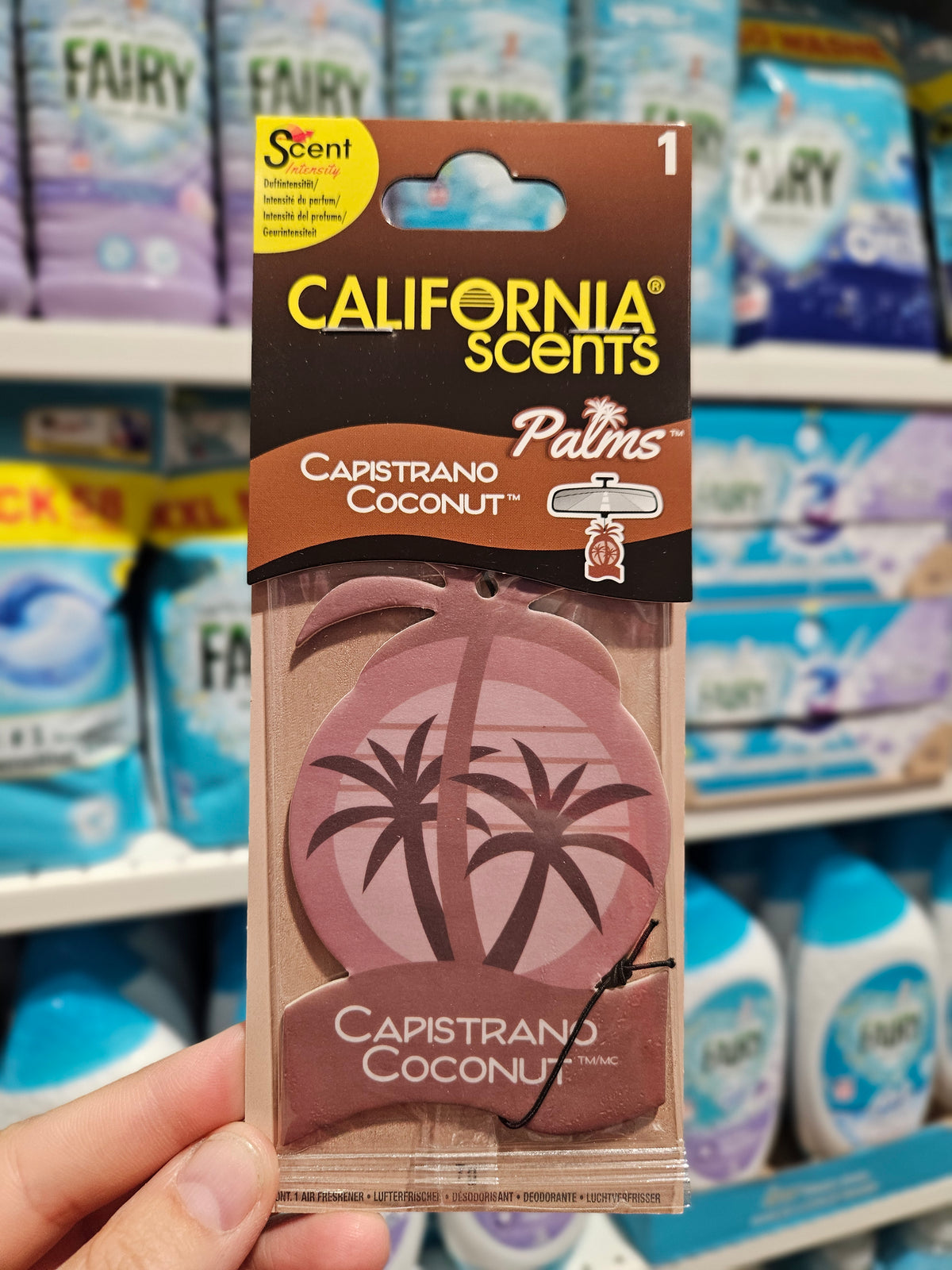 California Scent Palms Car Freshener Coconut