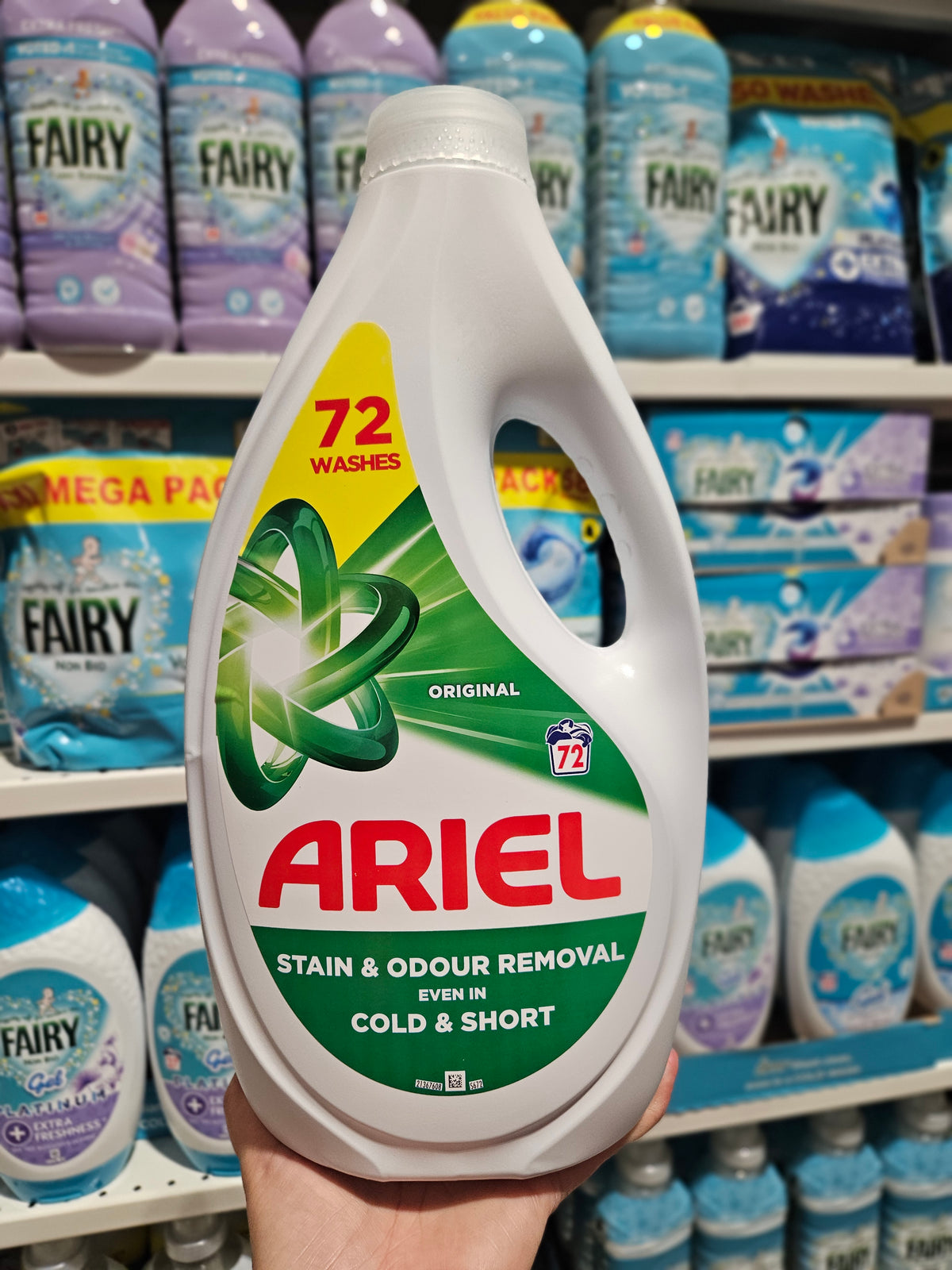 Ariel Original Washing Liquid 2,232L 72w