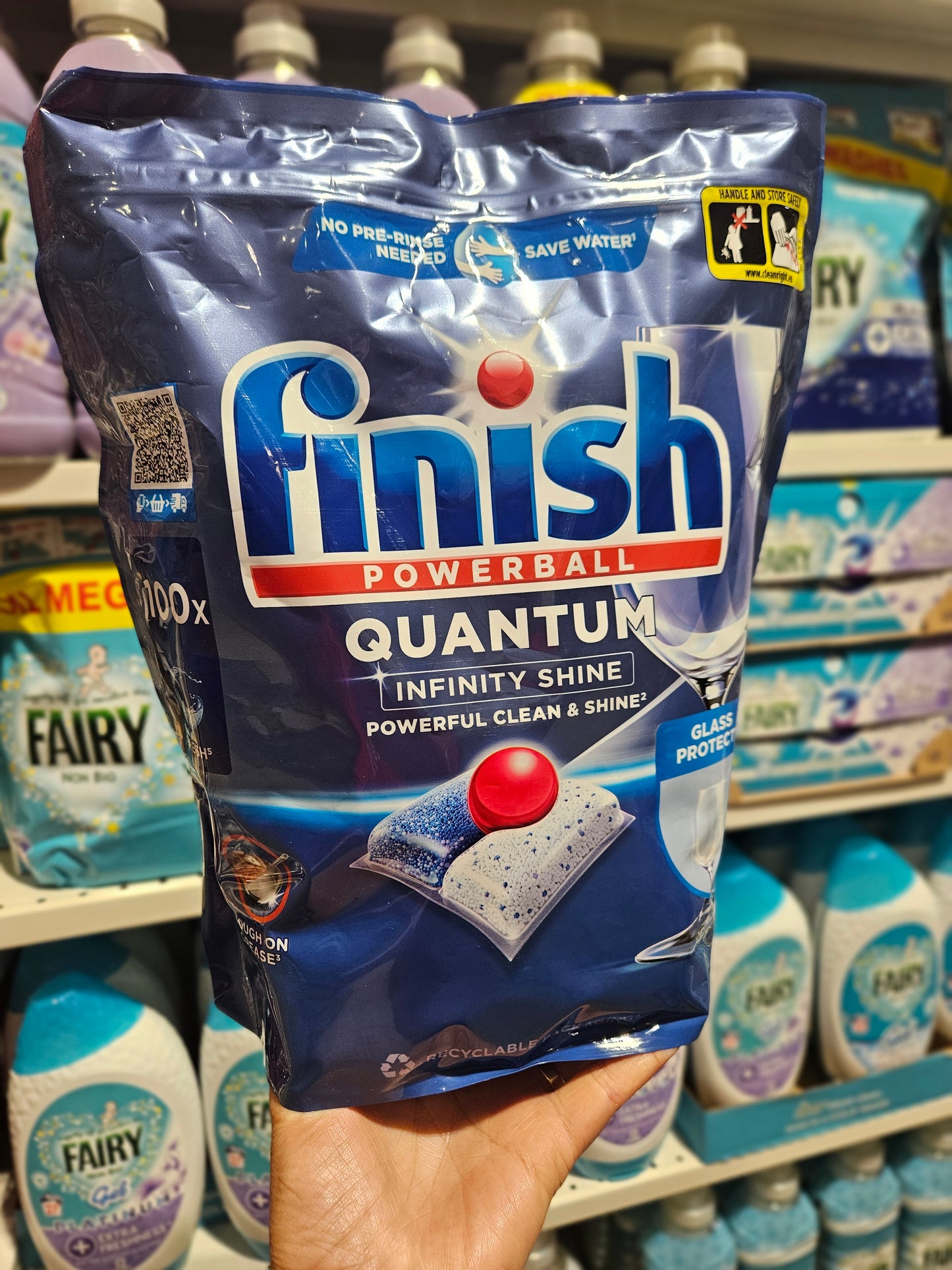 Finish Powerball Quantum Dishwasher Capsules 100pk