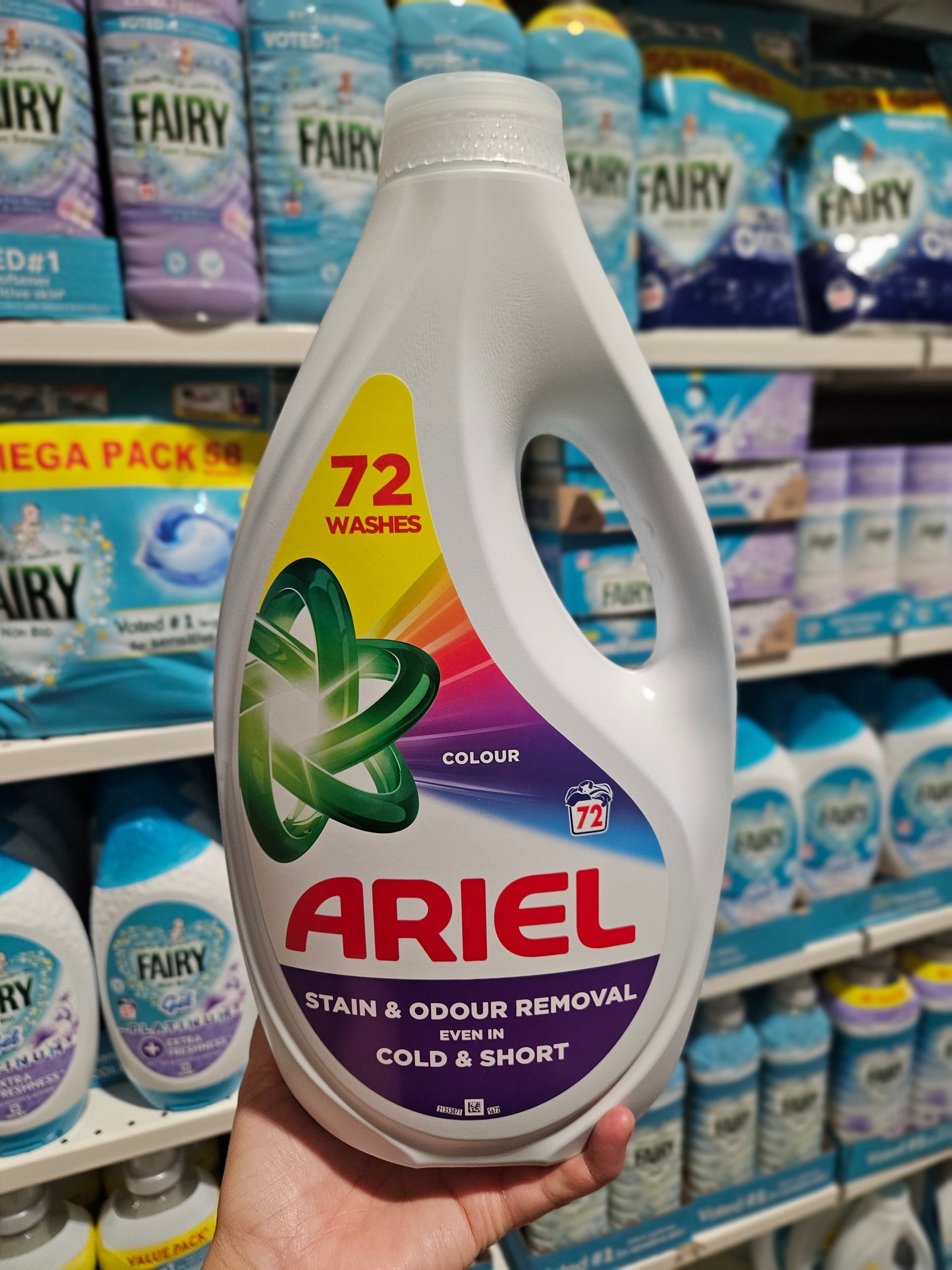 Ariel Colour Washing Liquid 2,232L 72w