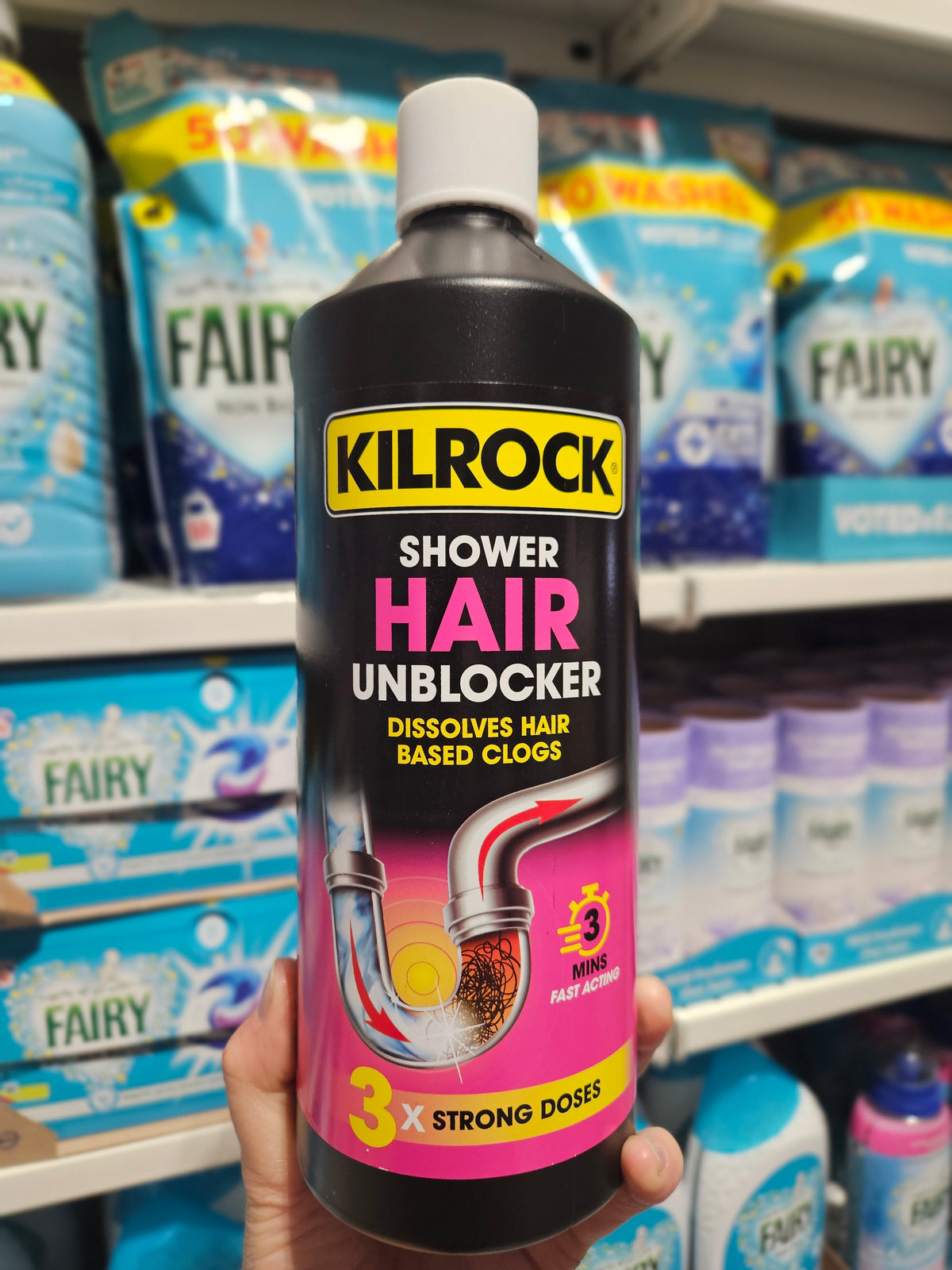 Kilrock Shower Hair Unblocker 1L
