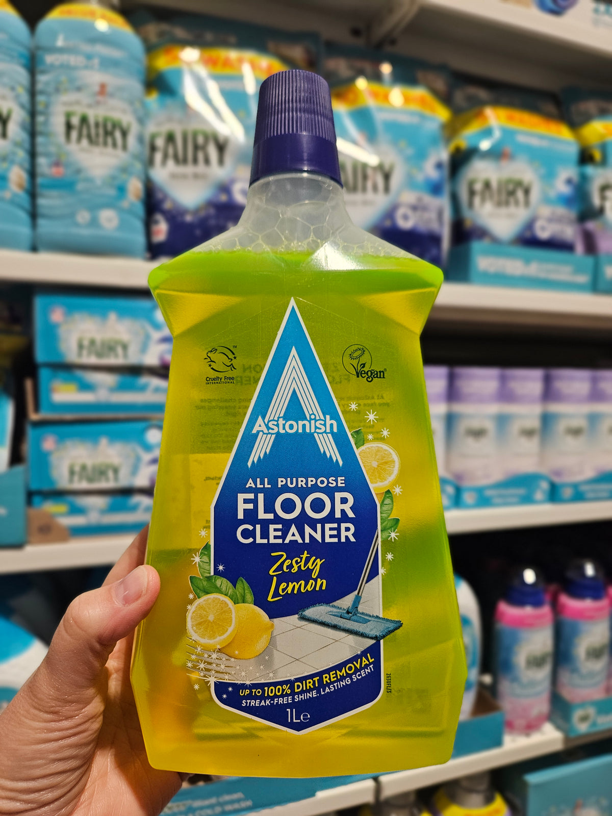 Astonish Floor Cleaner Zesty Lemon 1L