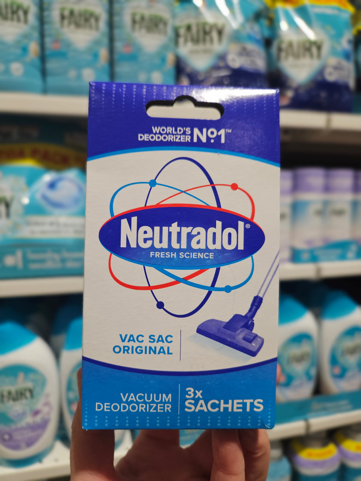 Neutradol Vac Sac Original Vacuum Deodorizer 3pk
