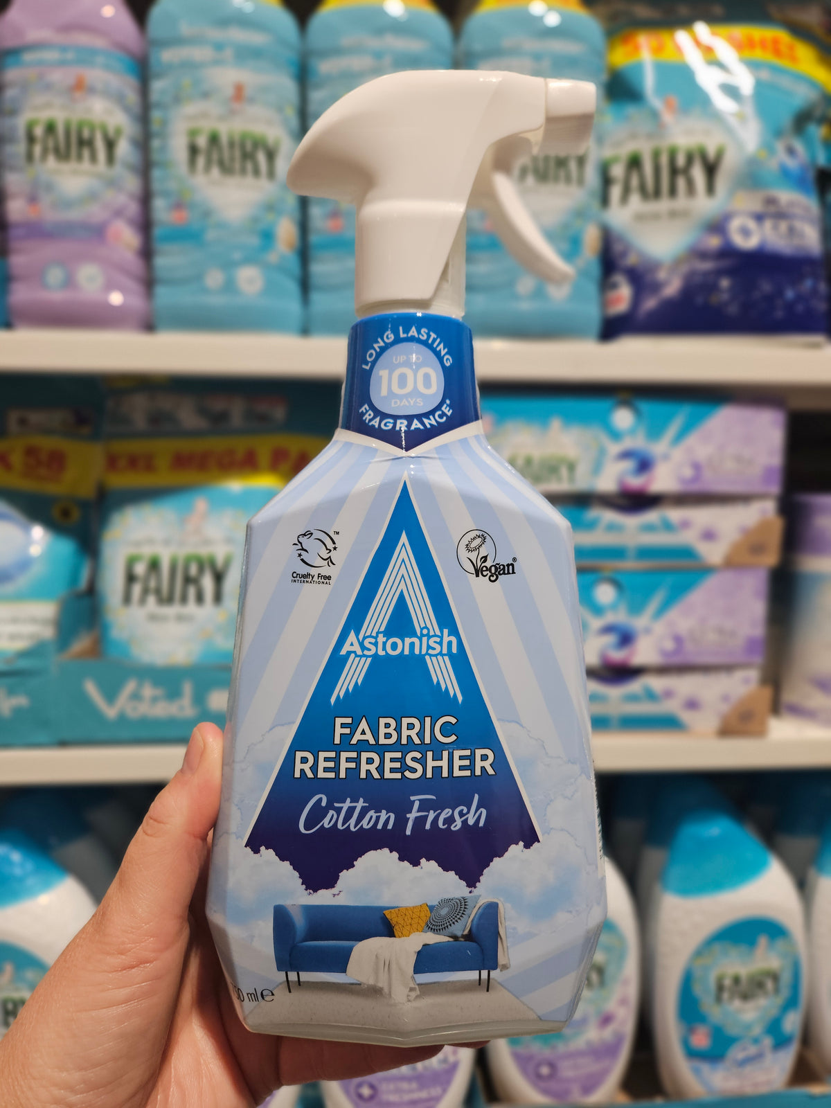Astonish Fabric Refresher Cotton Fresh 750ml