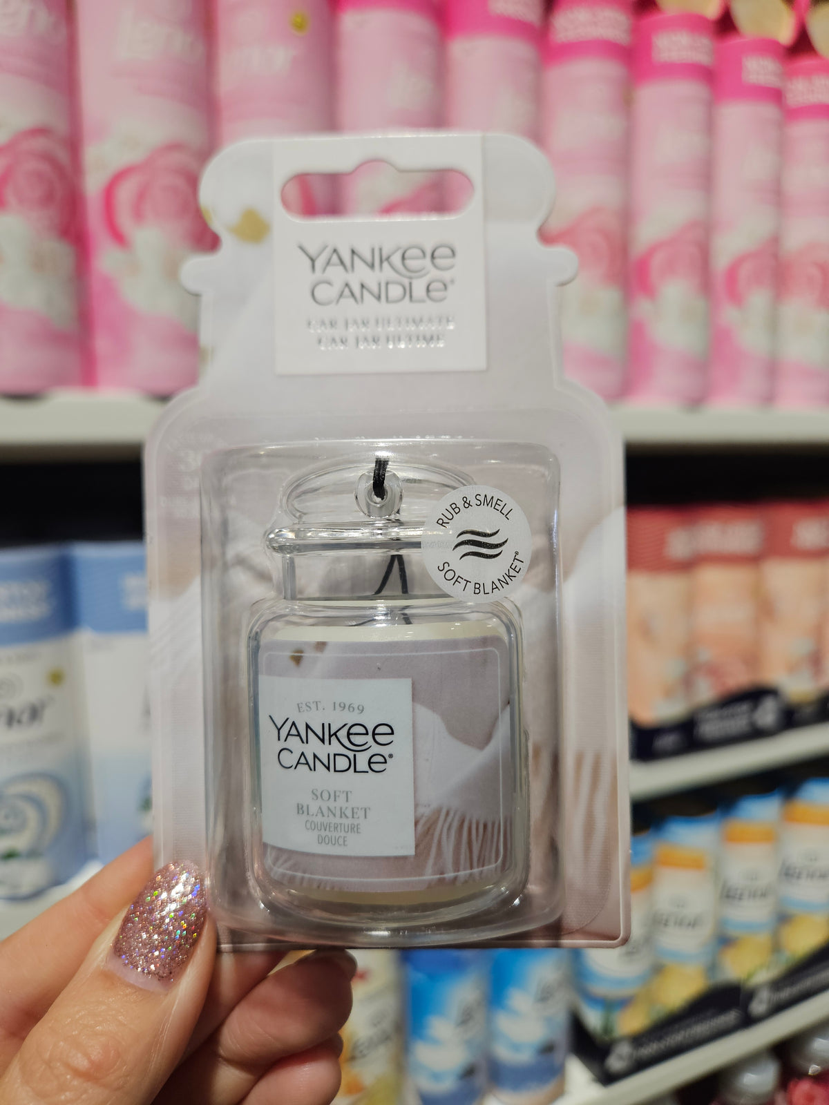 Yankee Candle Car Air Freshener Soft Blanket