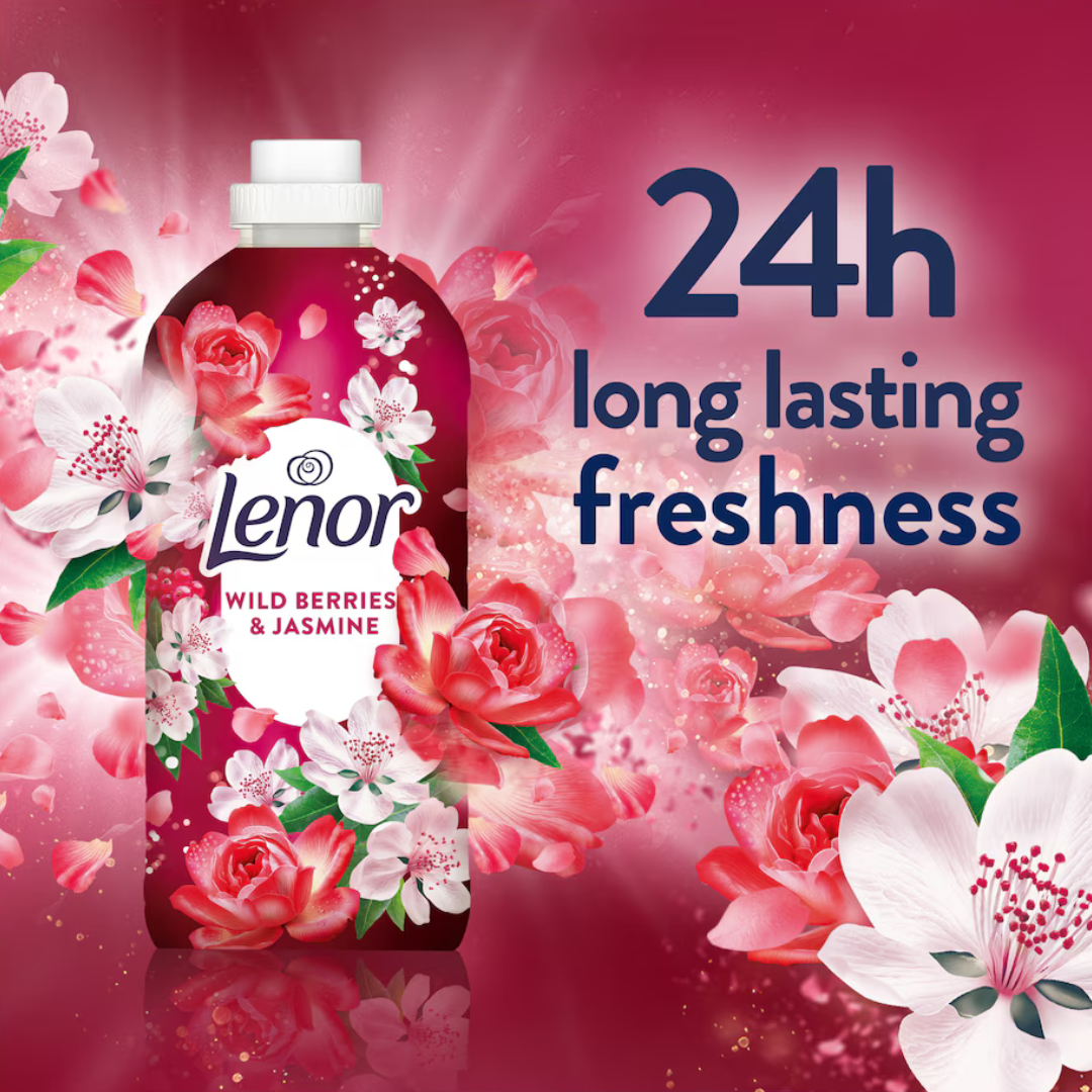 Lenor Fabric Conditioner Wild Berries & Jasmine 3,999L 129w