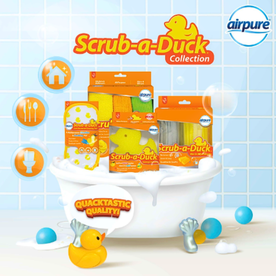 Airpure Scrub-a-Duck Sponge Scourer