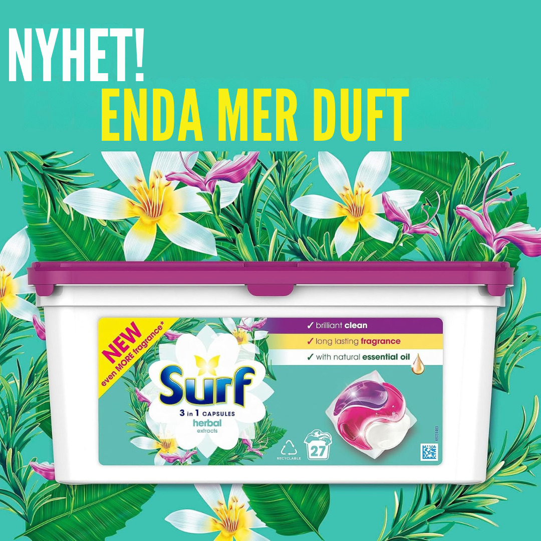 Surf 3-i-1 Capsules Herbal Extracts 27w