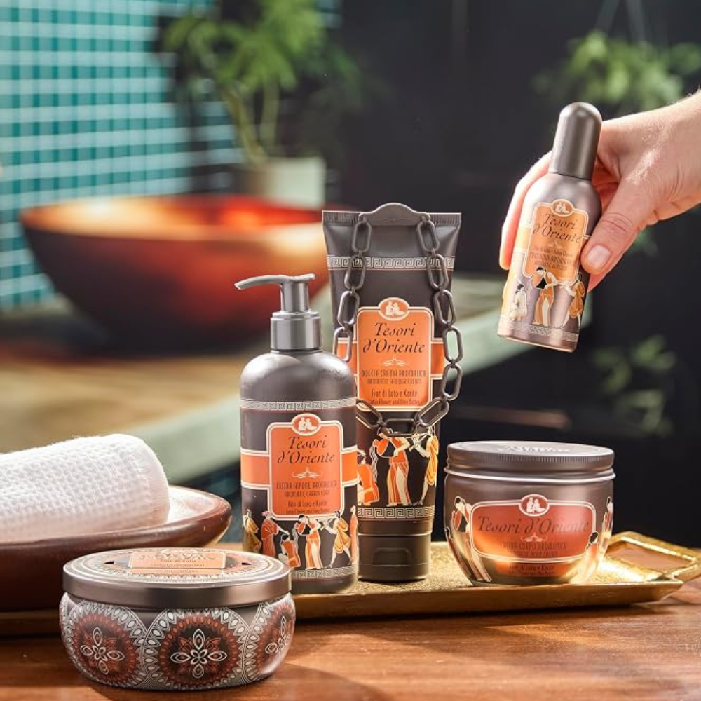 Tesori d'Oriente Fior di Loto e Karité Kremhåndsåpe 300ml
