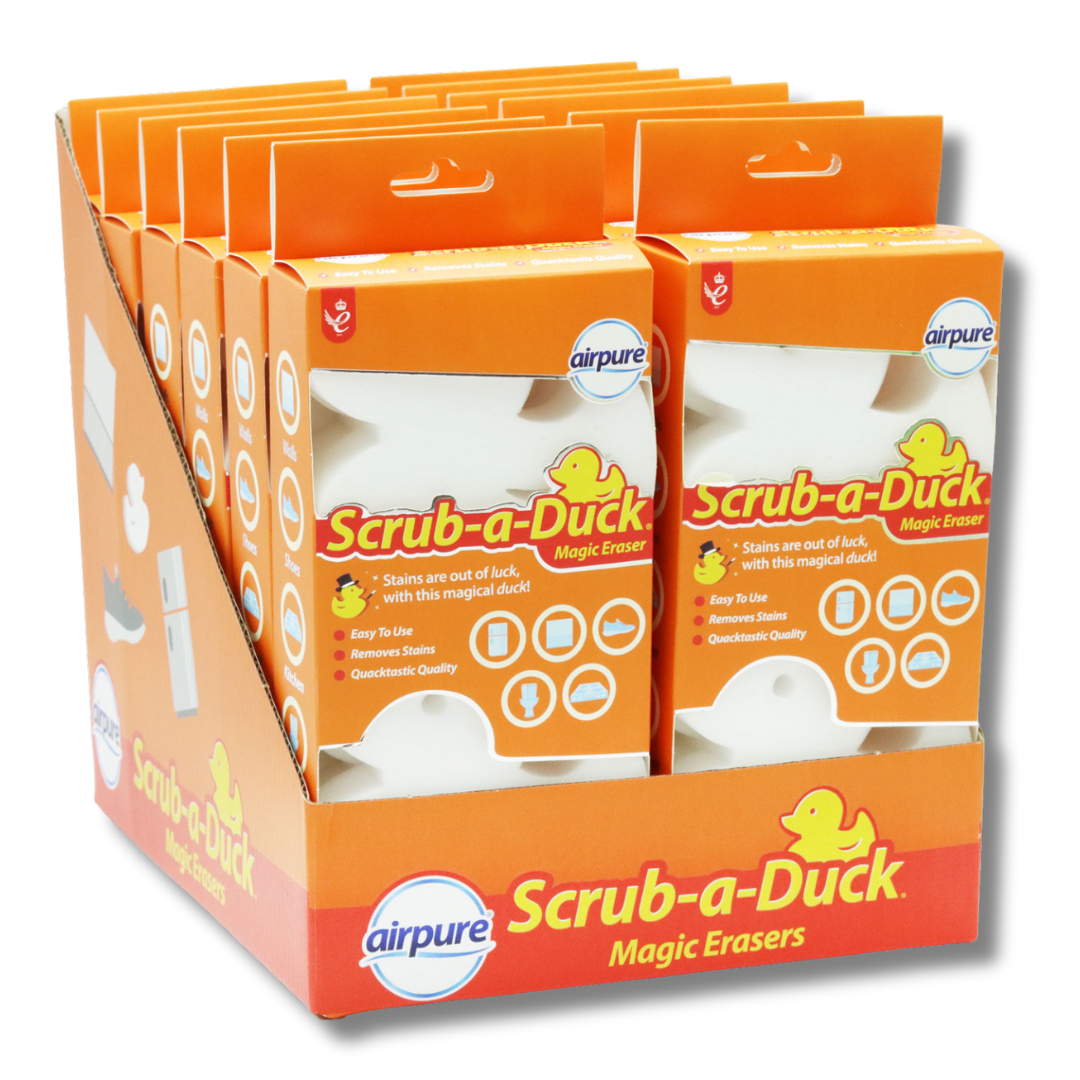 Airpure Scrub-a-Duck Magic Eraser 4pk