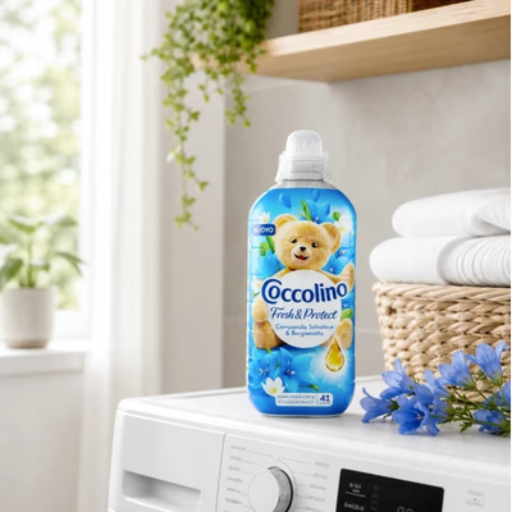 Coccolino Fresh & Protect Fabric Softener Campanula Selvatica & Bergamotto 41w