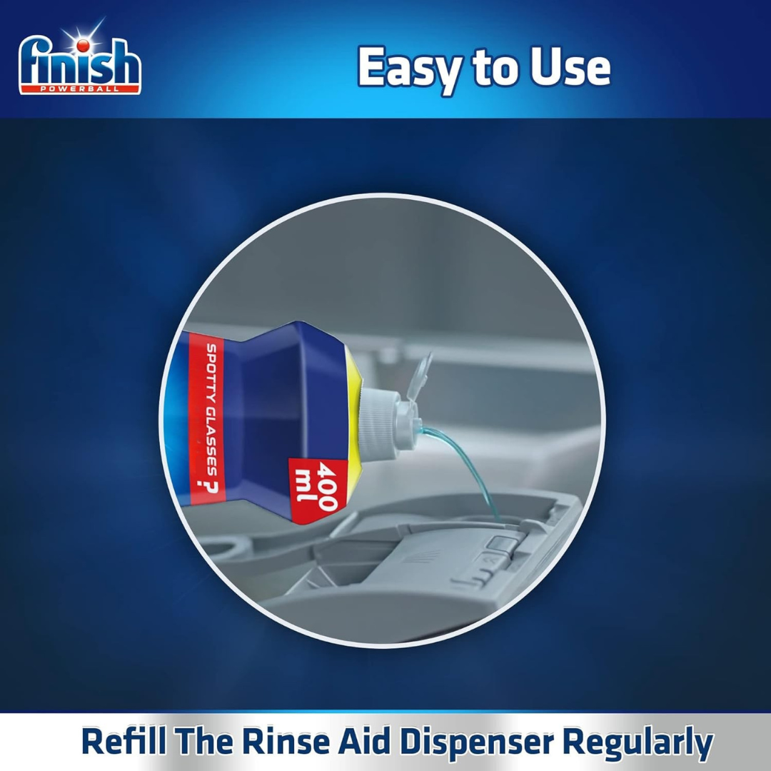 Finish Rinse & Shine Aid Lemon Sparkle 800ml