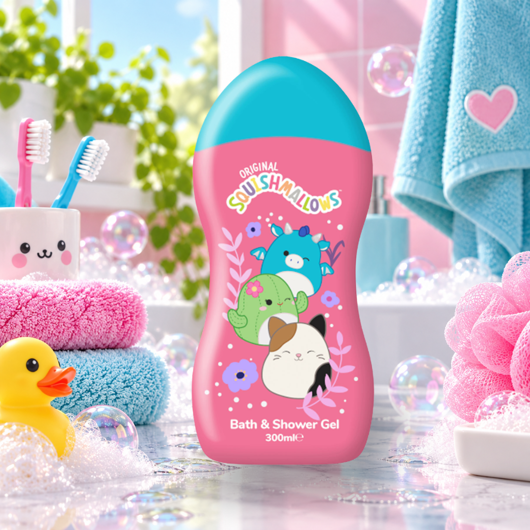 Squishmallows Bath & Shower Gel 300ml